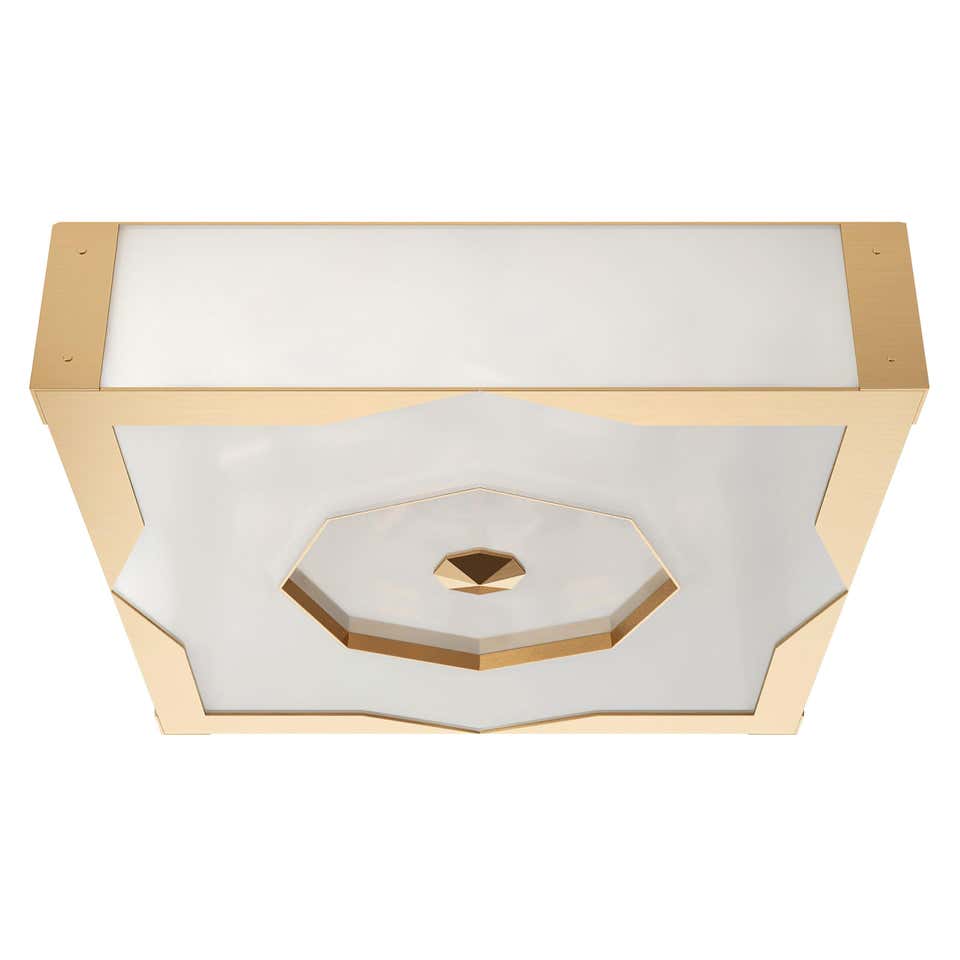 Compass Flush Mount in 24" by David Duncan Studio For Sale at 1stDibs