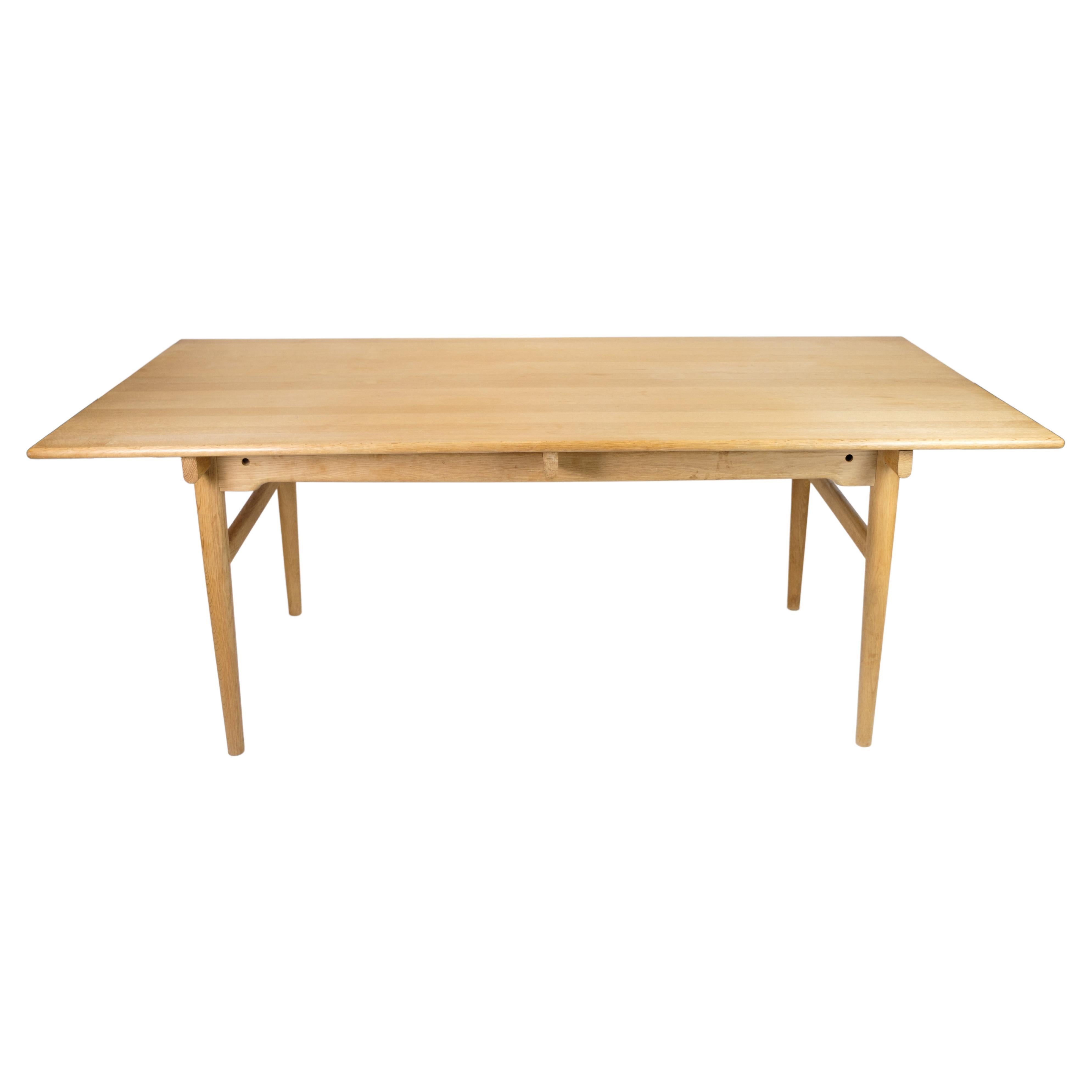 The CH327 dining table from Carl Hansen & Søn & Danish architect Hans J. Wegner  For Sale