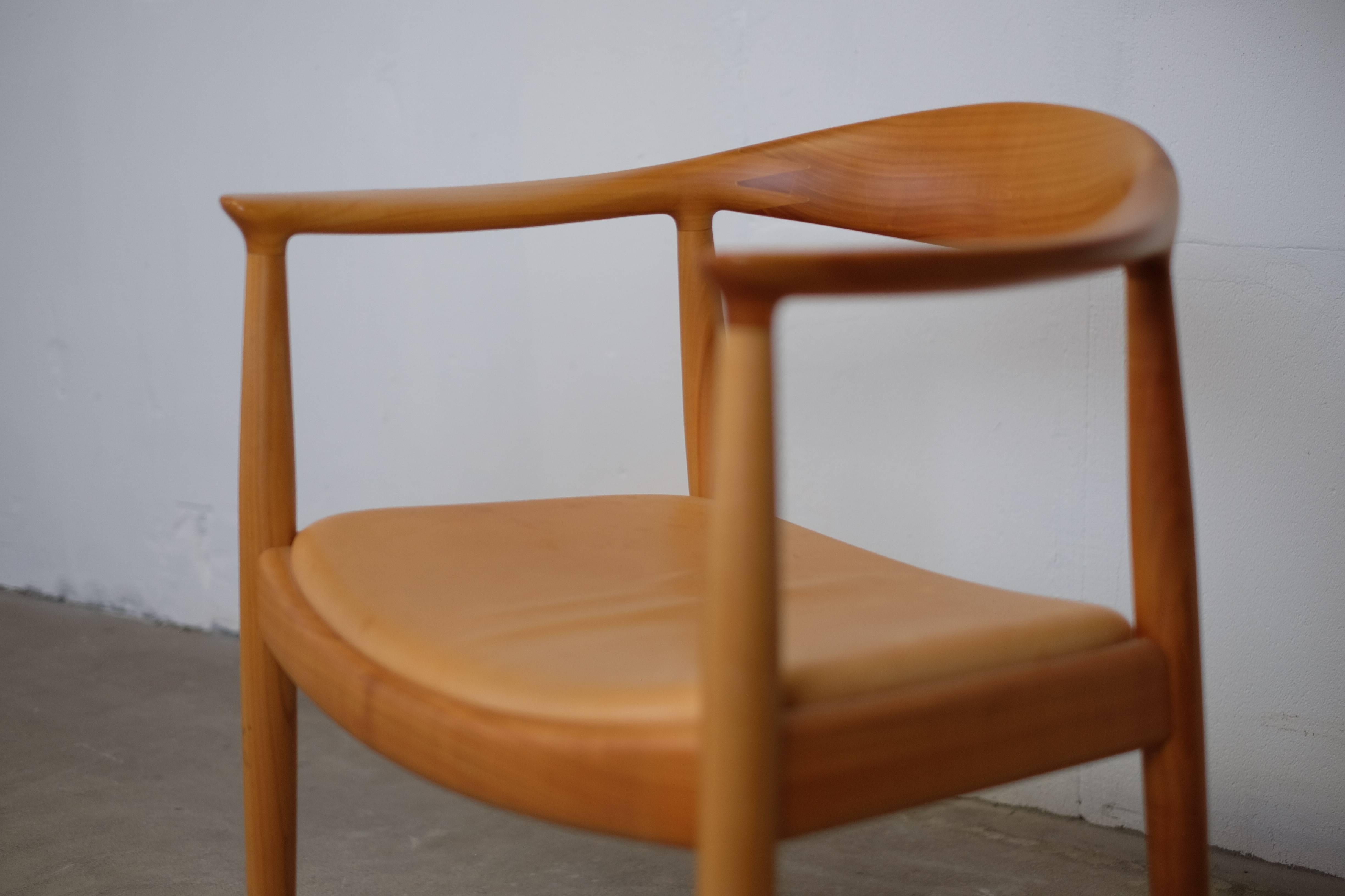 'The Chair' by Hans. J. Wegner PP501 In Good Condition For Sale In Middelfart, Fyn