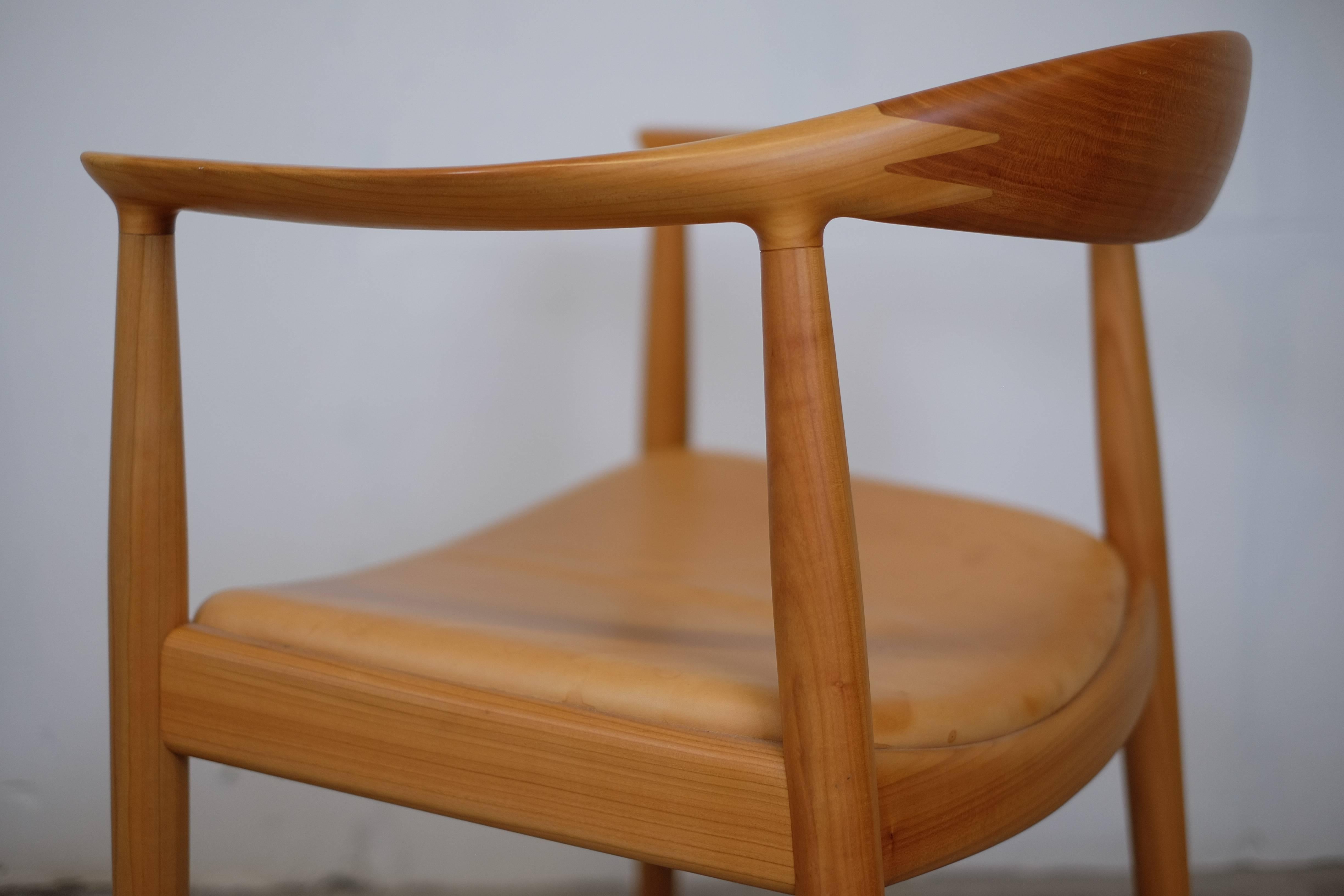 Mid-20th Century 'The Chair' by Hans. J. Wegner PP501 For Sale