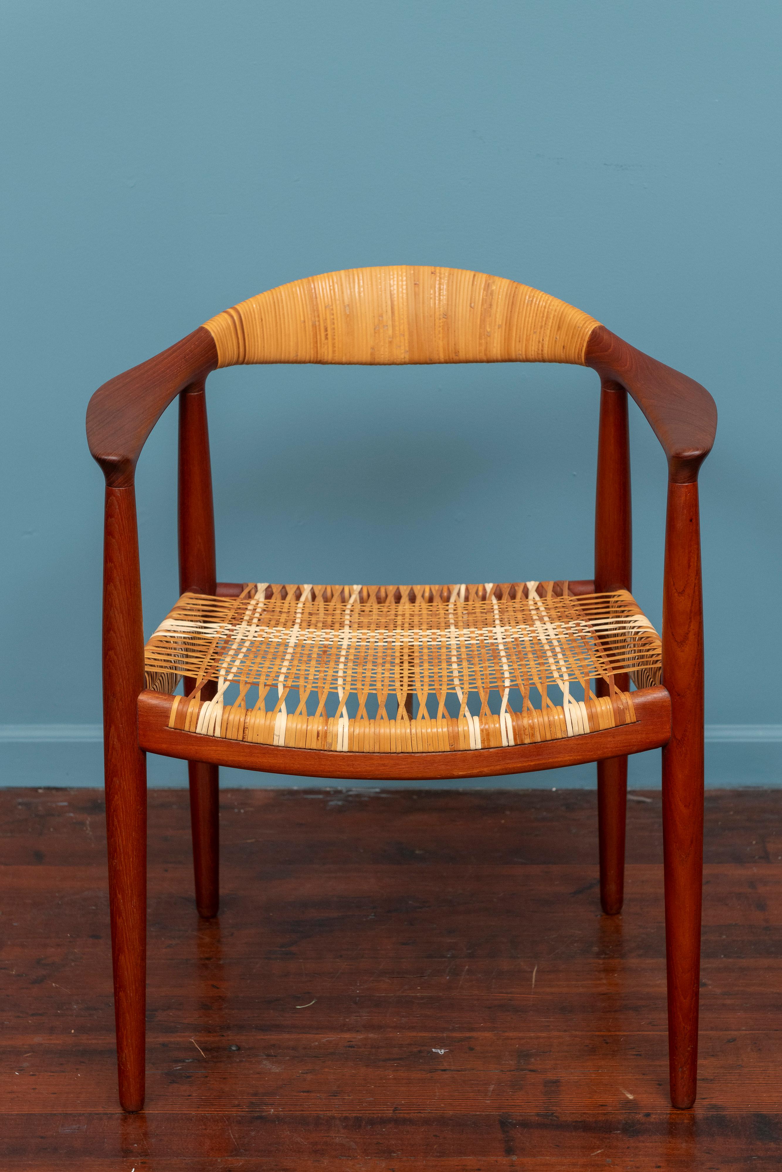 Scandinave moderne La chaise de Hans Wegner modèle JH501 pour Johannes Hansen en vente