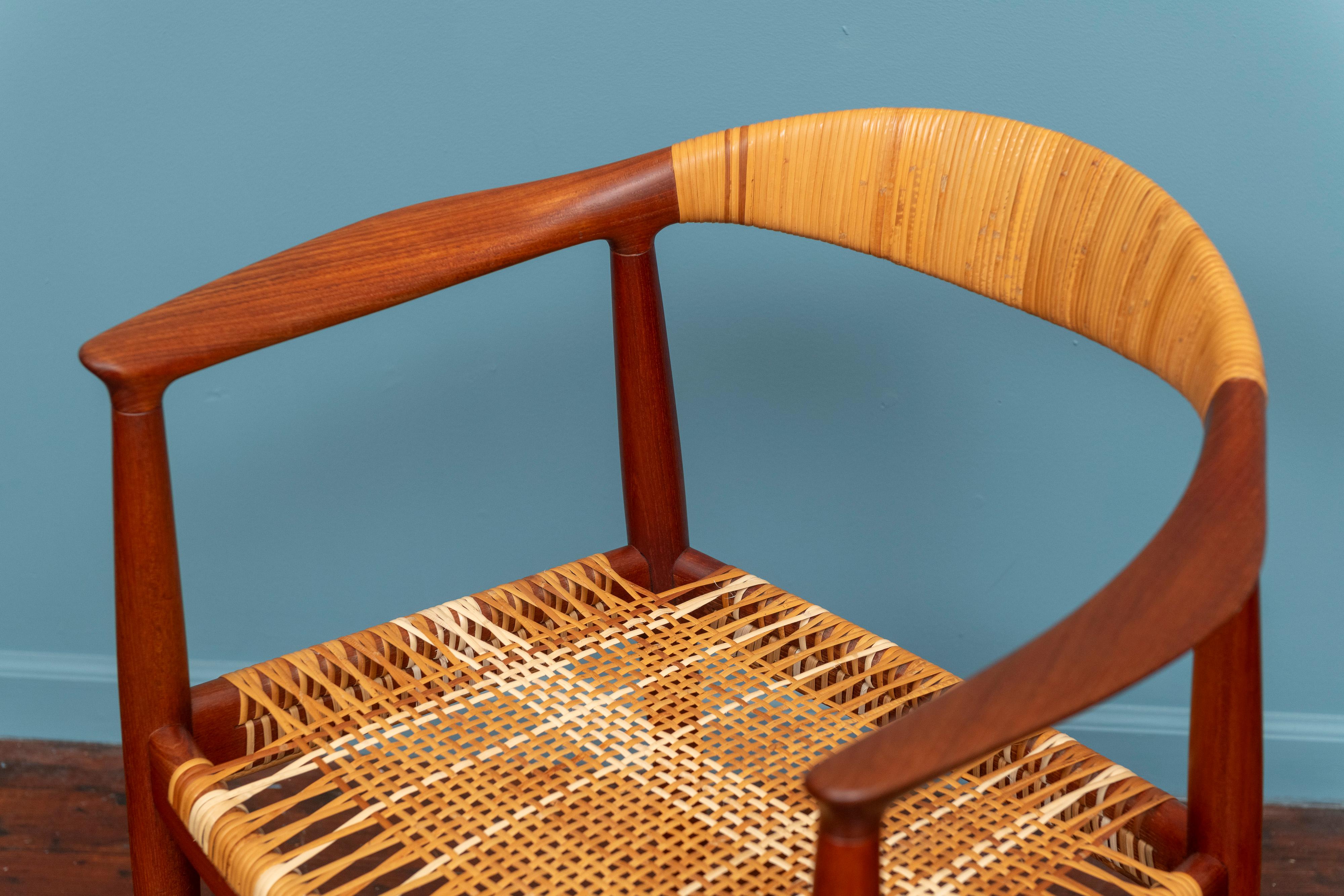 Milieu du XXe siècle La chaise de Hans Wegner modèle JH501 pour Johannes Hansen en vente