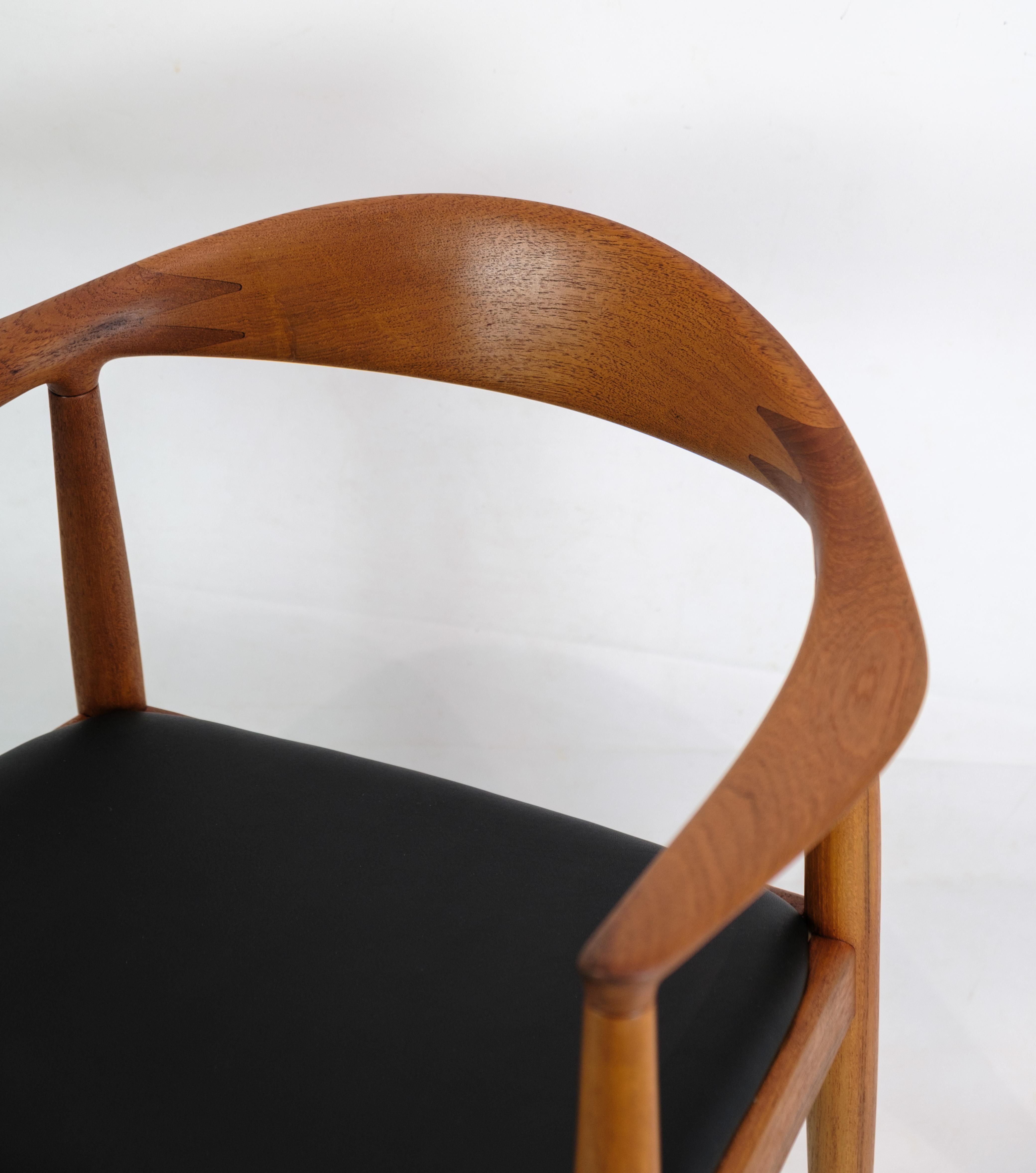 Mid-Century Modern The Chair, Model JH503, Hans J. Wegner for Johannes Hansen, 1950s For Sale