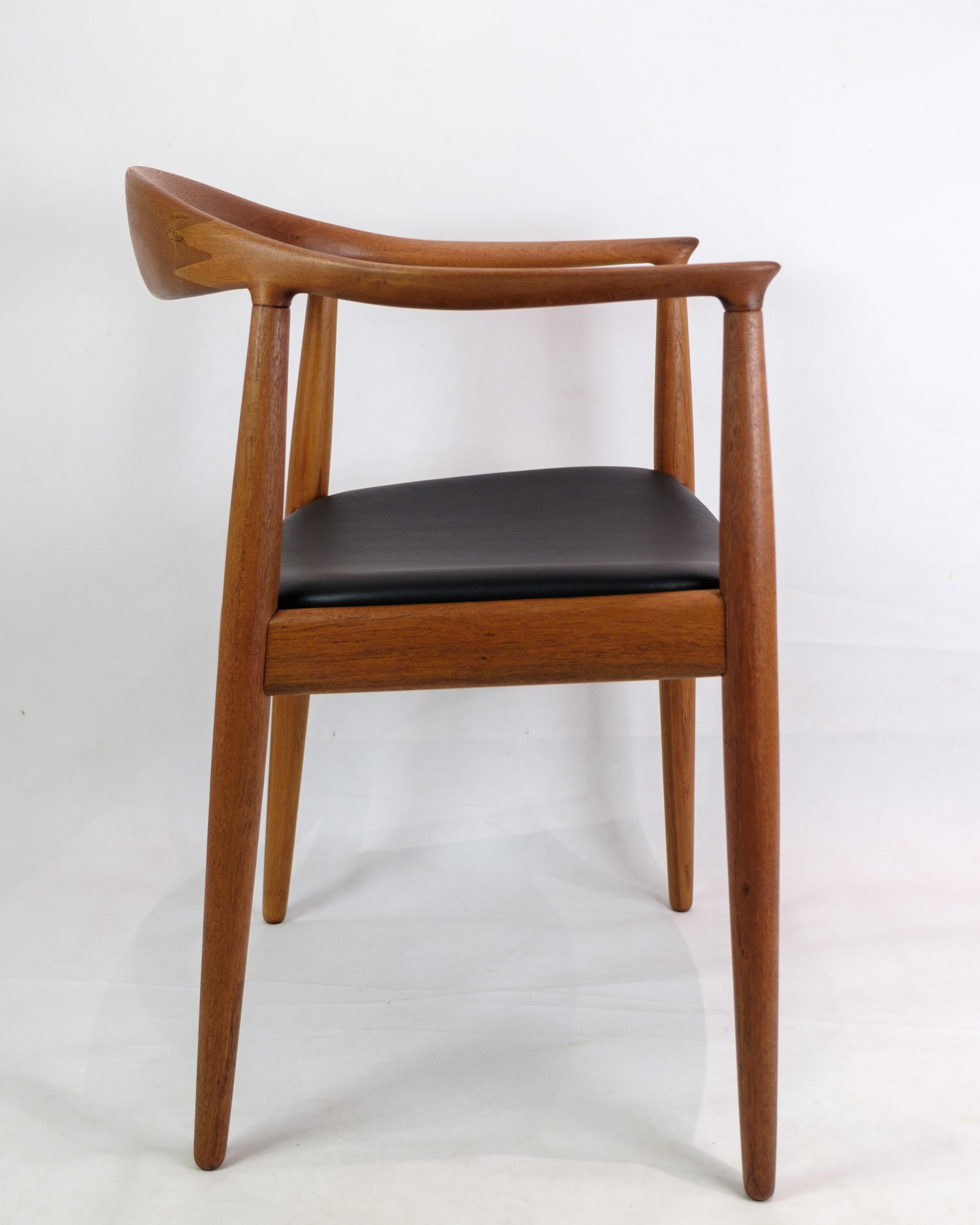 The Chair, Model JH503, Hans J. Wegner for Johannes Hansen, 1950s For Sale 2