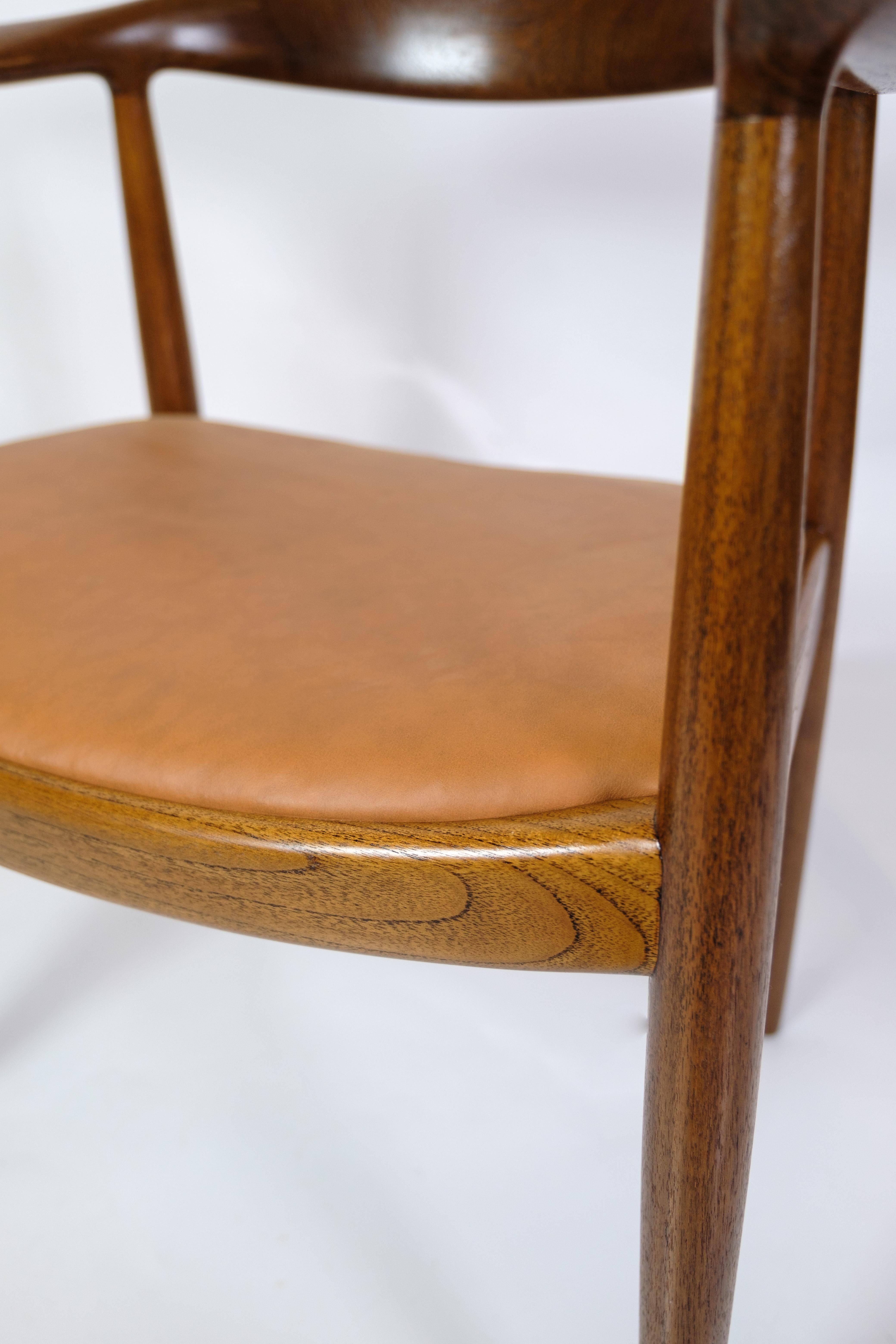 La chaise modèle JH503 fabriquée en teck par Hans J. Wegner pour Johannes Hansen en vente 3