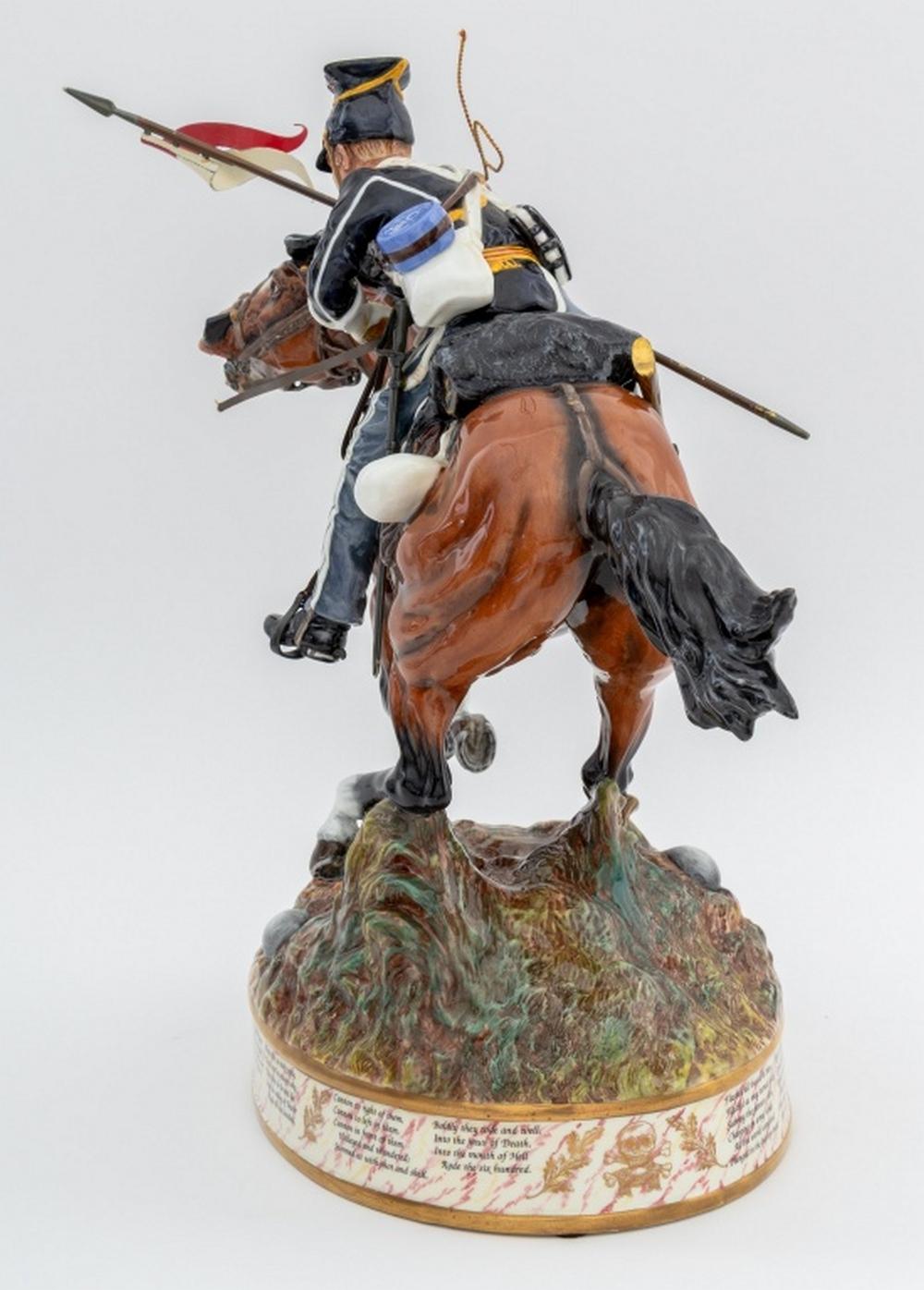 La charge de la brigade légère figurine en porcelaine, Royal Doulton en vente 5