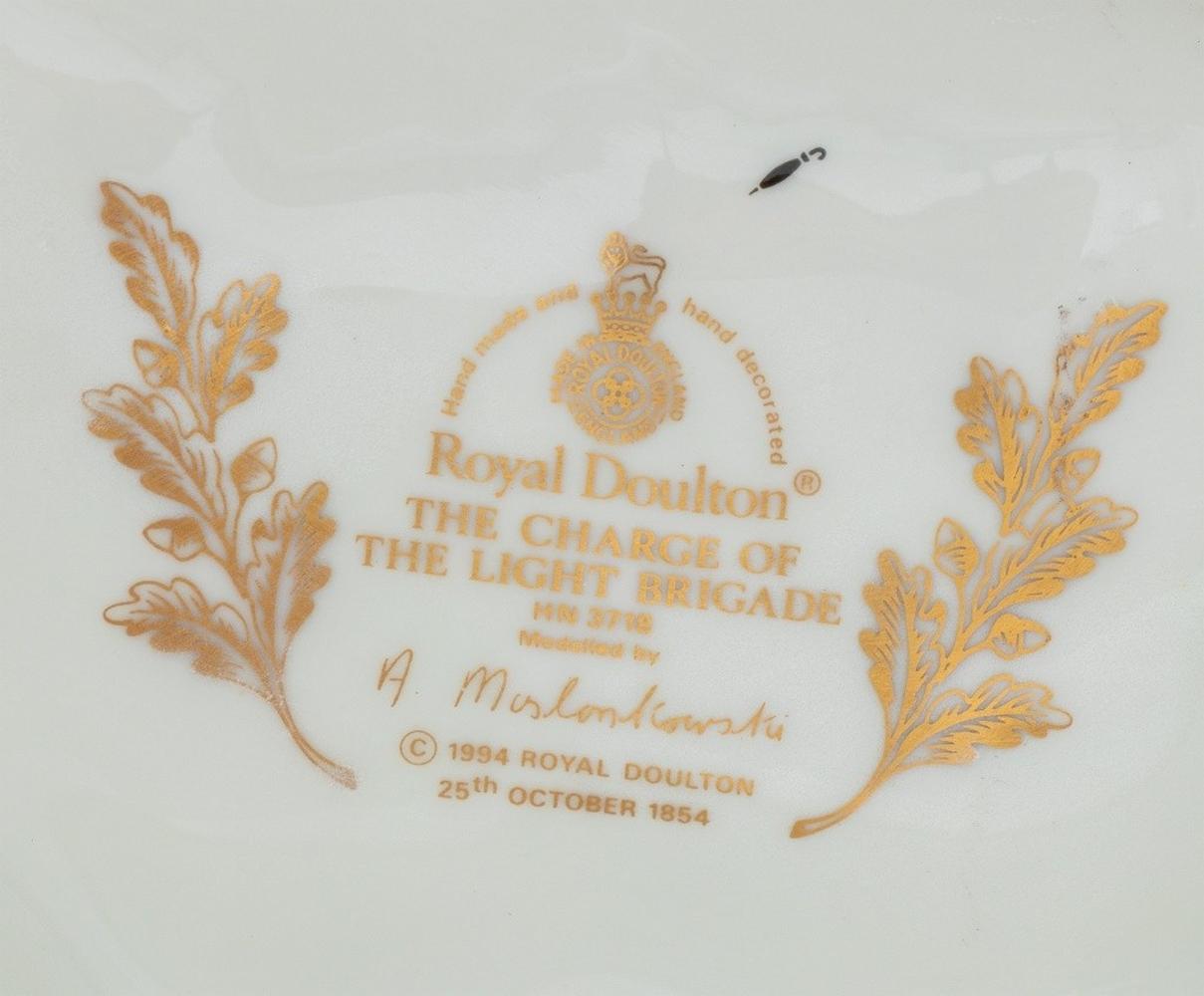 La charge de la brigade légère figurine en porcelaine, Royal Doulton en vente 7