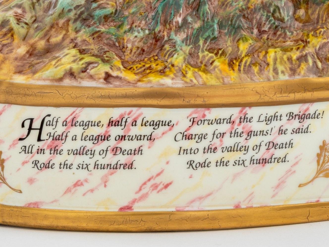 Fin du 20e siècle La charge de la brigade légère figurine en porcelaine, Royal Doulton en vente