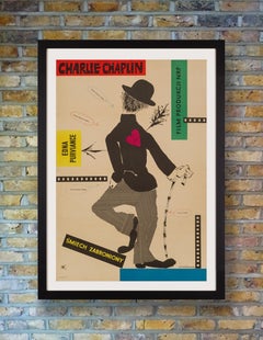 das Charlie Chaplin-Festival" Original-Filmplakat:: Polen:: 1957