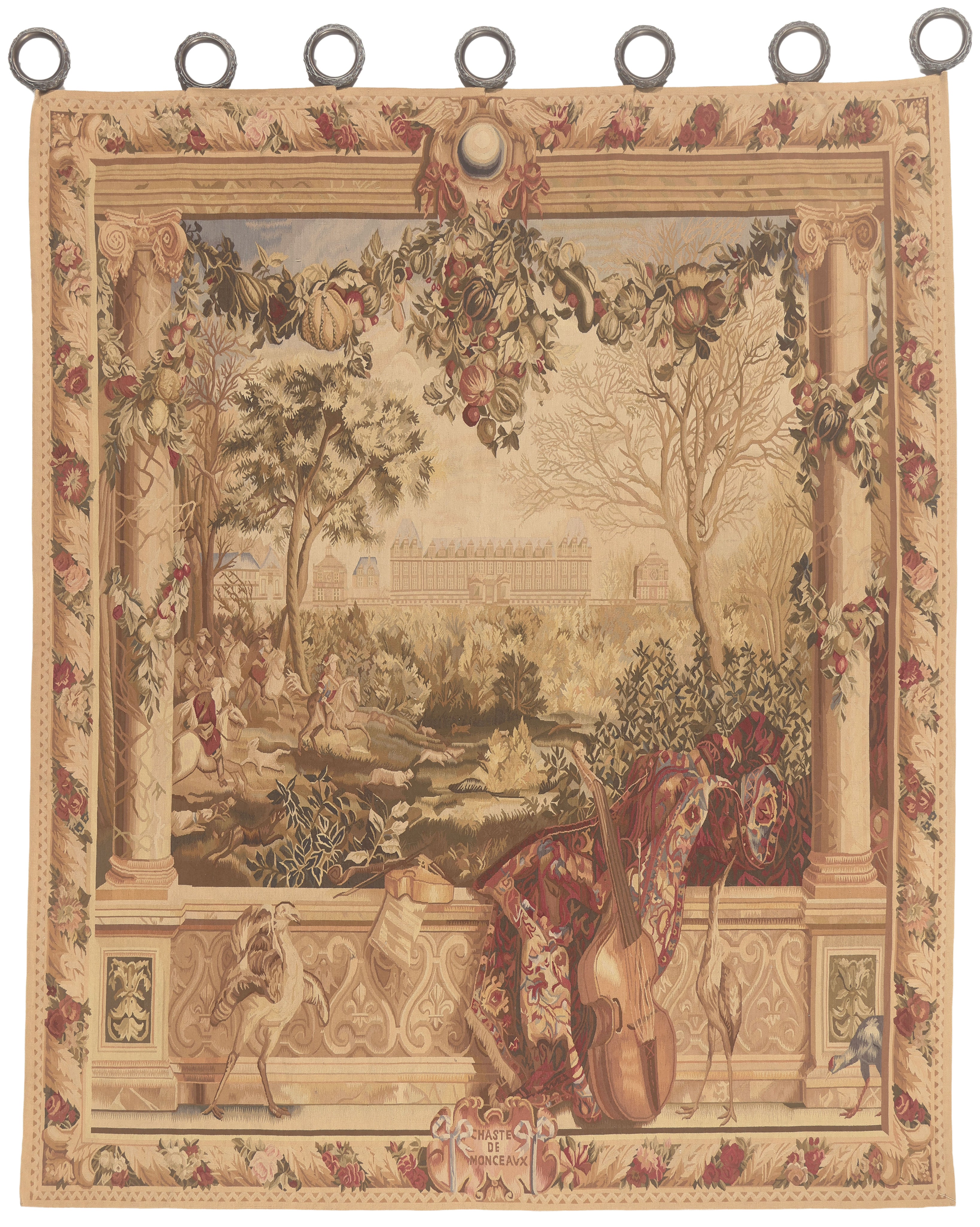 What are tapestries made of?