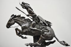 Cheyenne After Frederic Remington Bronze Statue Sculpture Limited 279/575