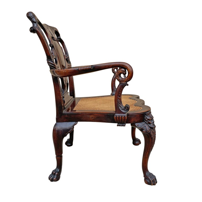 The 'Chippendale' Chair In Good Condition For Sale In Chicago, IL