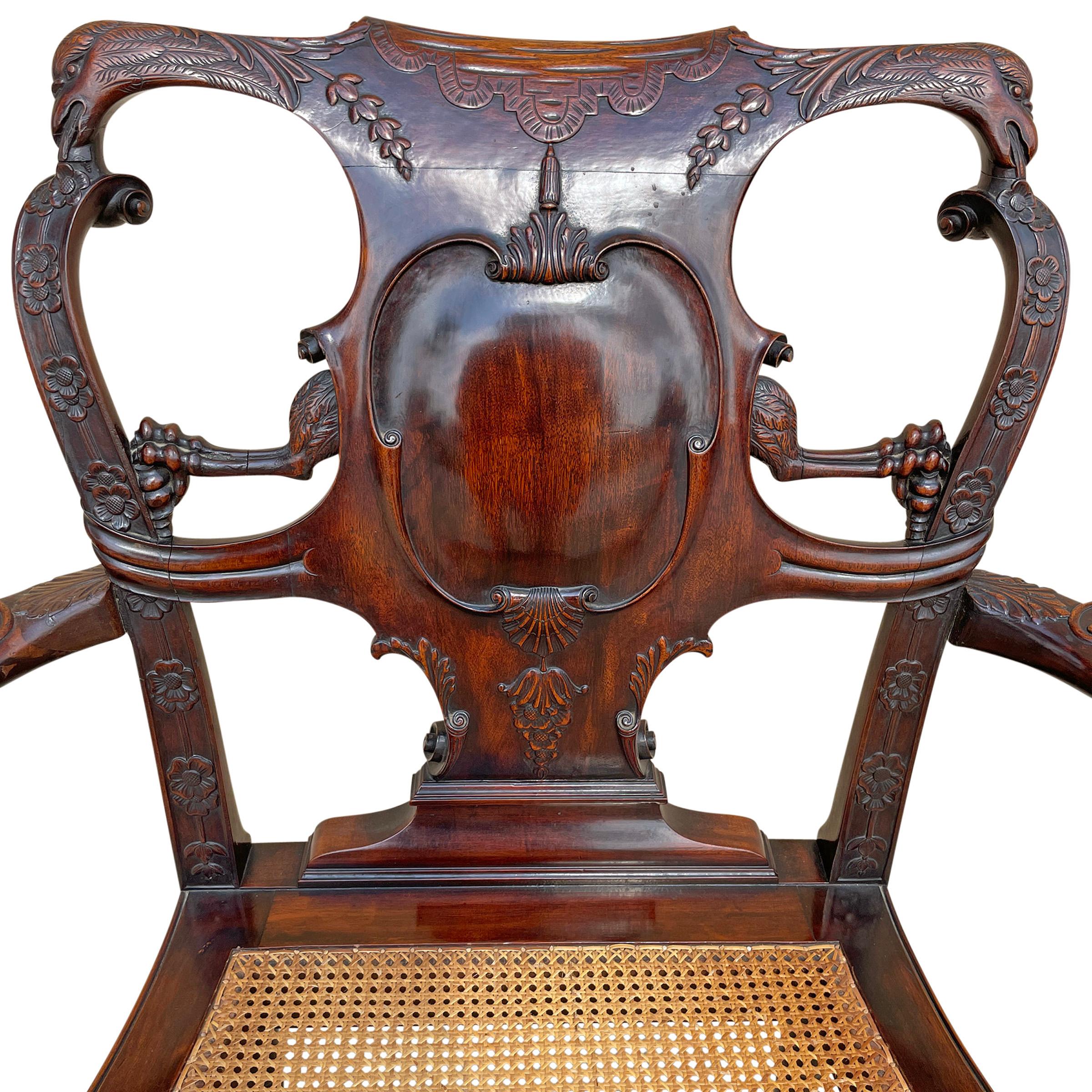 The 'Chippendale' Chair In Good Condition In Chicago, IL