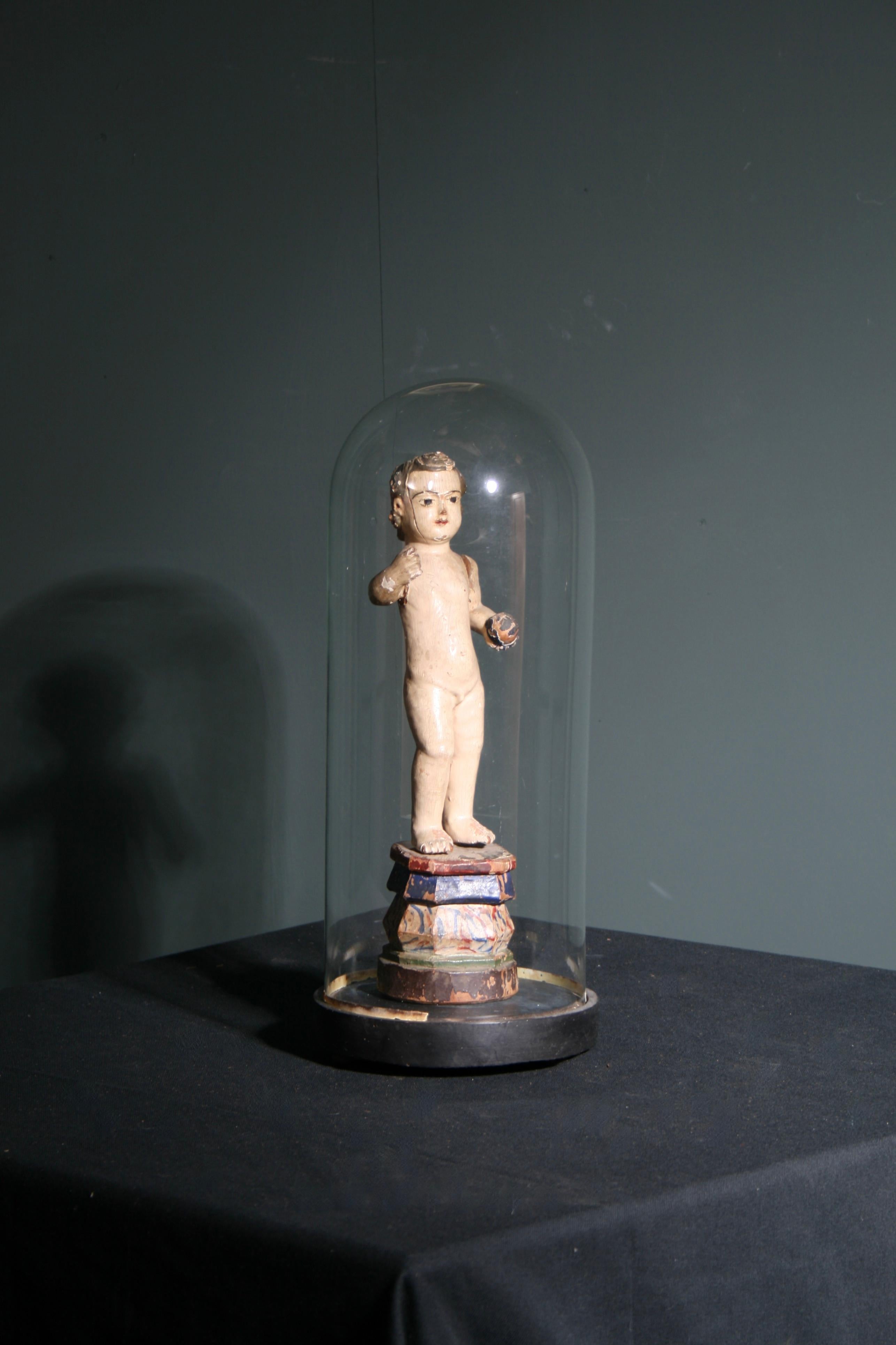 Italiano The Christ Child Holding The Orb in vendita