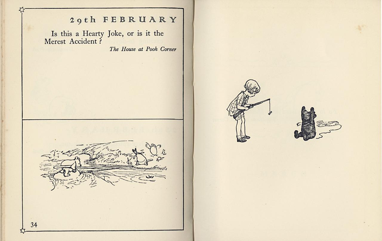 The Christopher Robin Birthday Book – A. A. Milne (owned by Tolkien's daughter) For Sale 2