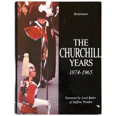 « The Churchill Years 1874-1965 Text du Times of London, Lord Butler SALE