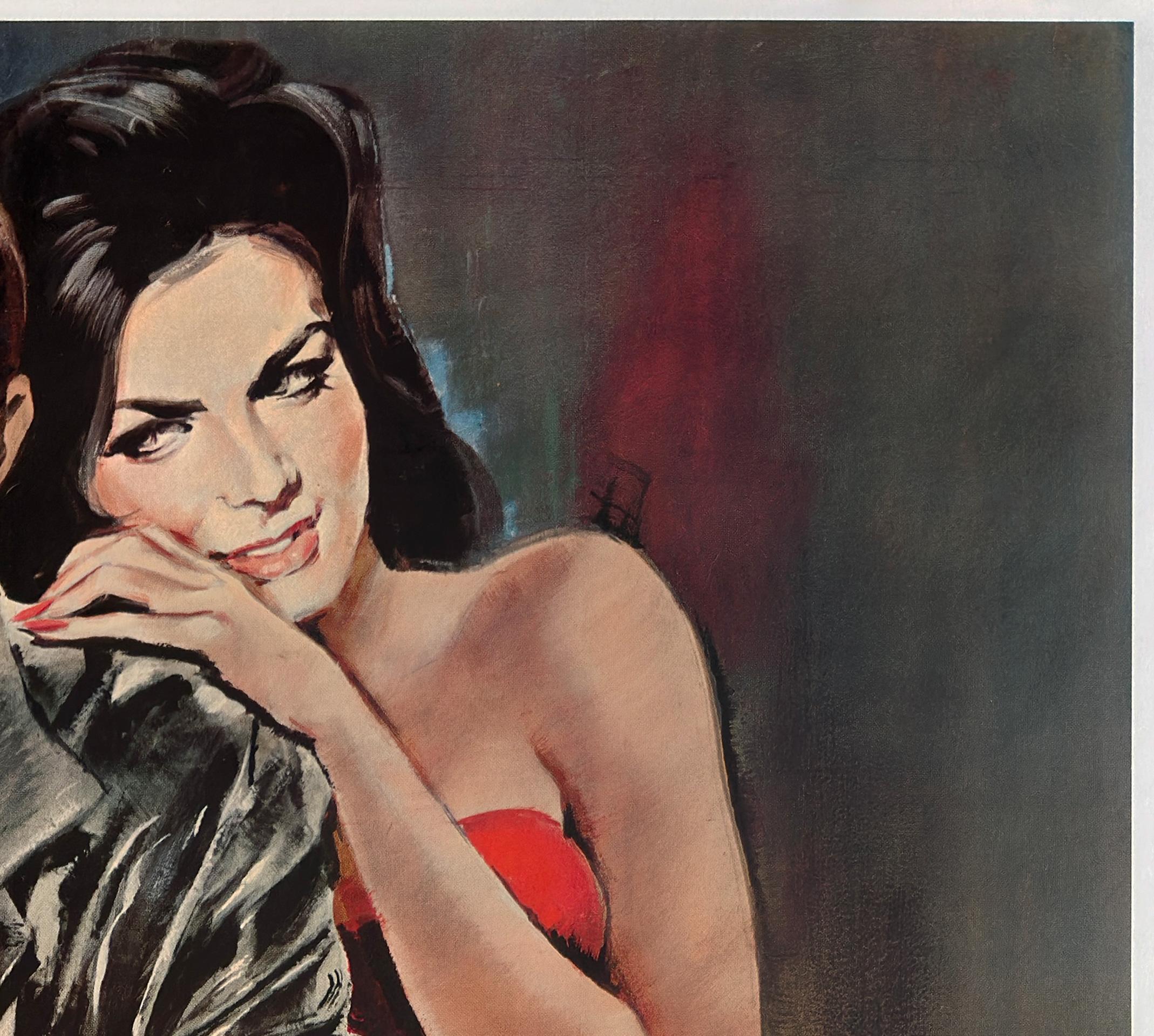 Francese THE CINCINNATI KID 1966 Grande Poster cinematografico francese, Georges Allard in vendita