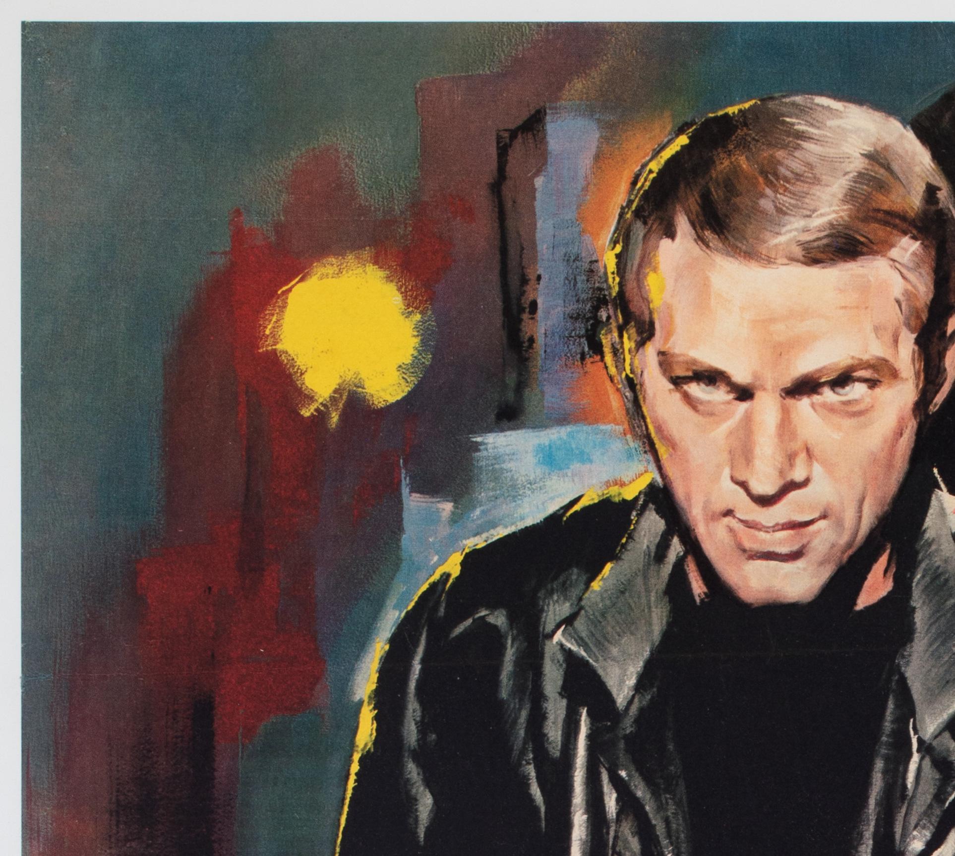 Francese THE CINCINNATI KID 1966 Manifesto cinematografico francese Moyenne, GEORGES ALLARD in vendita