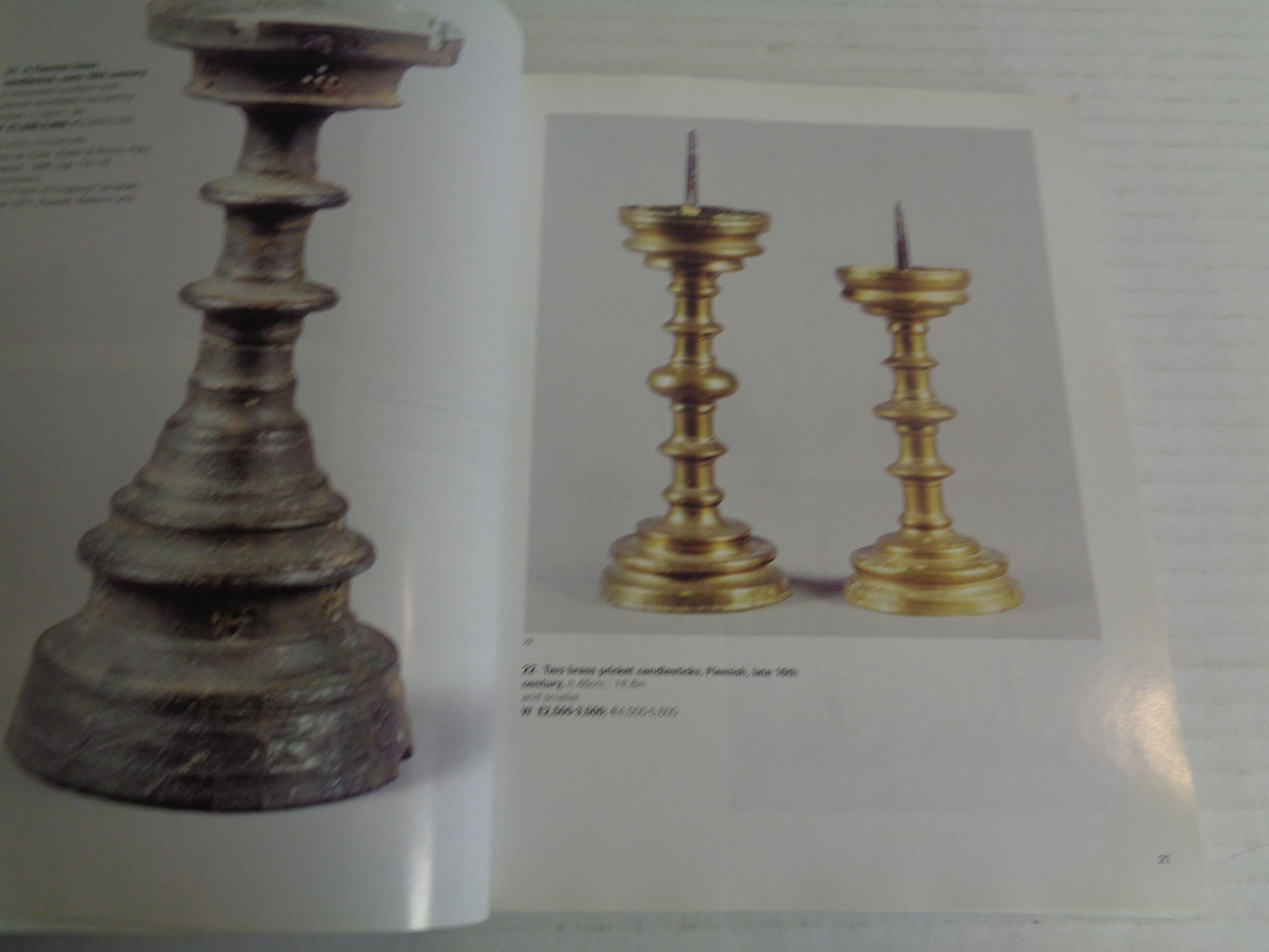 Paper The Clive Sherwood Collection; Early Oak Furniture, Metalwork, Works of Art For Sale