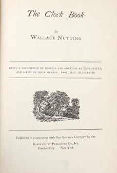The Clock Book by Wallace Nutting