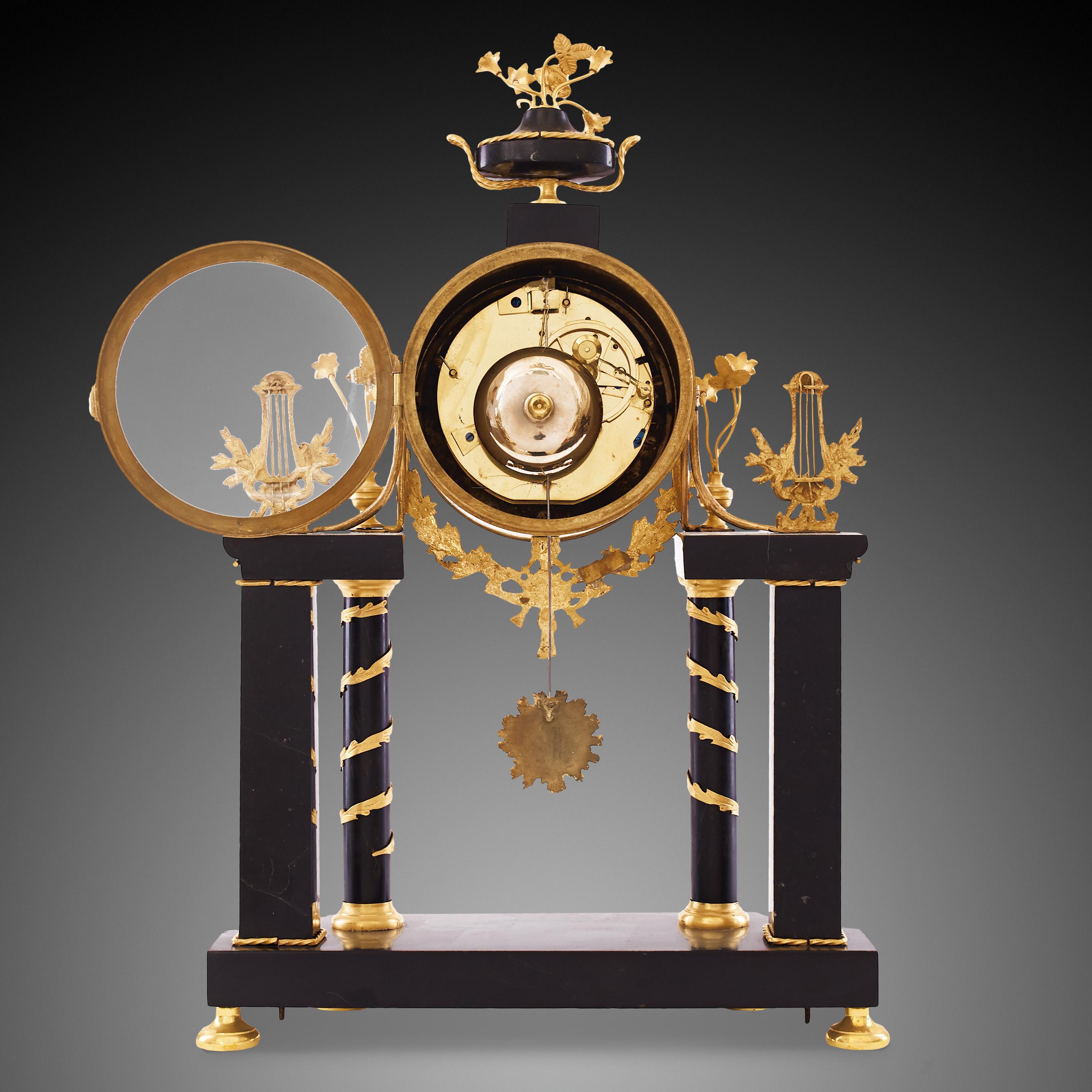 Gilt The Clock is in a Excellent and Perfect Working Condition, Also it Has Recently For Sale