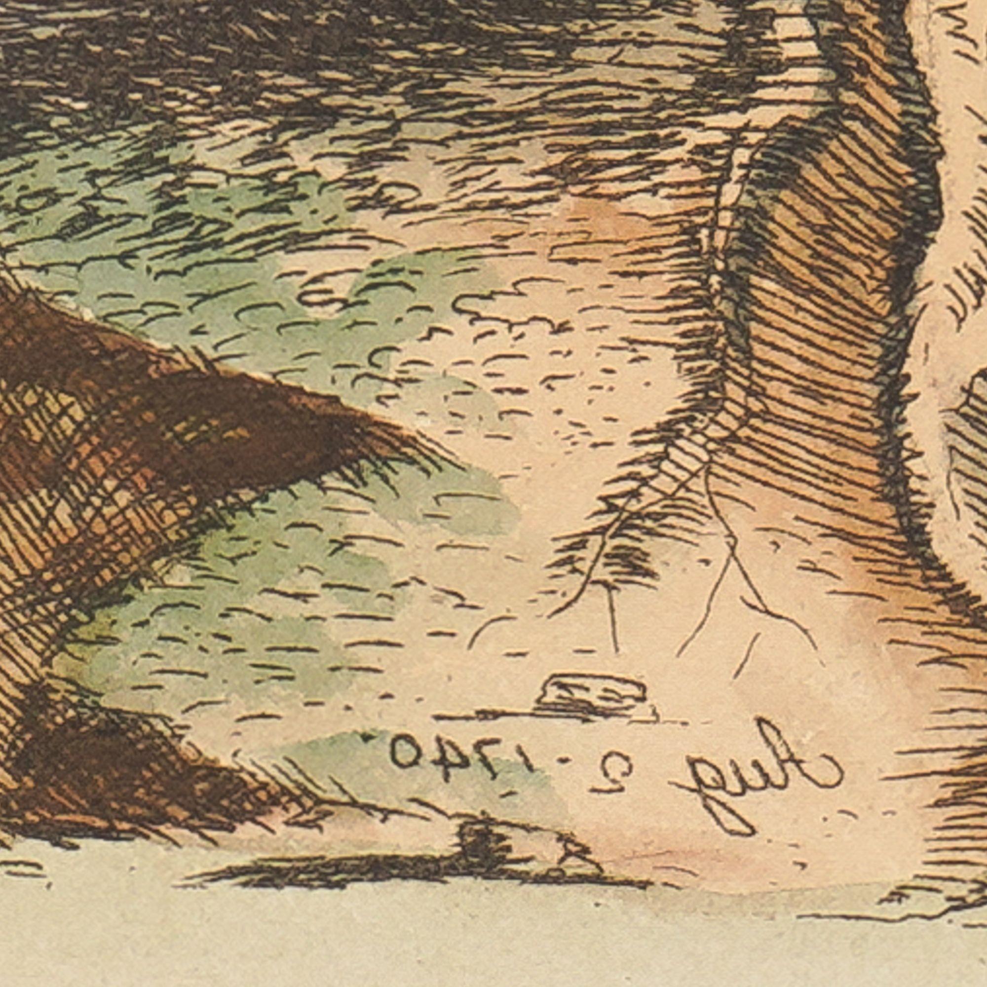 The Cock Padda oder Reisvogel von George Edwards, 1743-1751 (Papier)