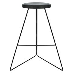 Coleman Stool, Black and Charcoal, 54 Variations