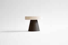 Coliseu Collection Tall in Travertine & Smoked Ash Handcrafted in Portugal