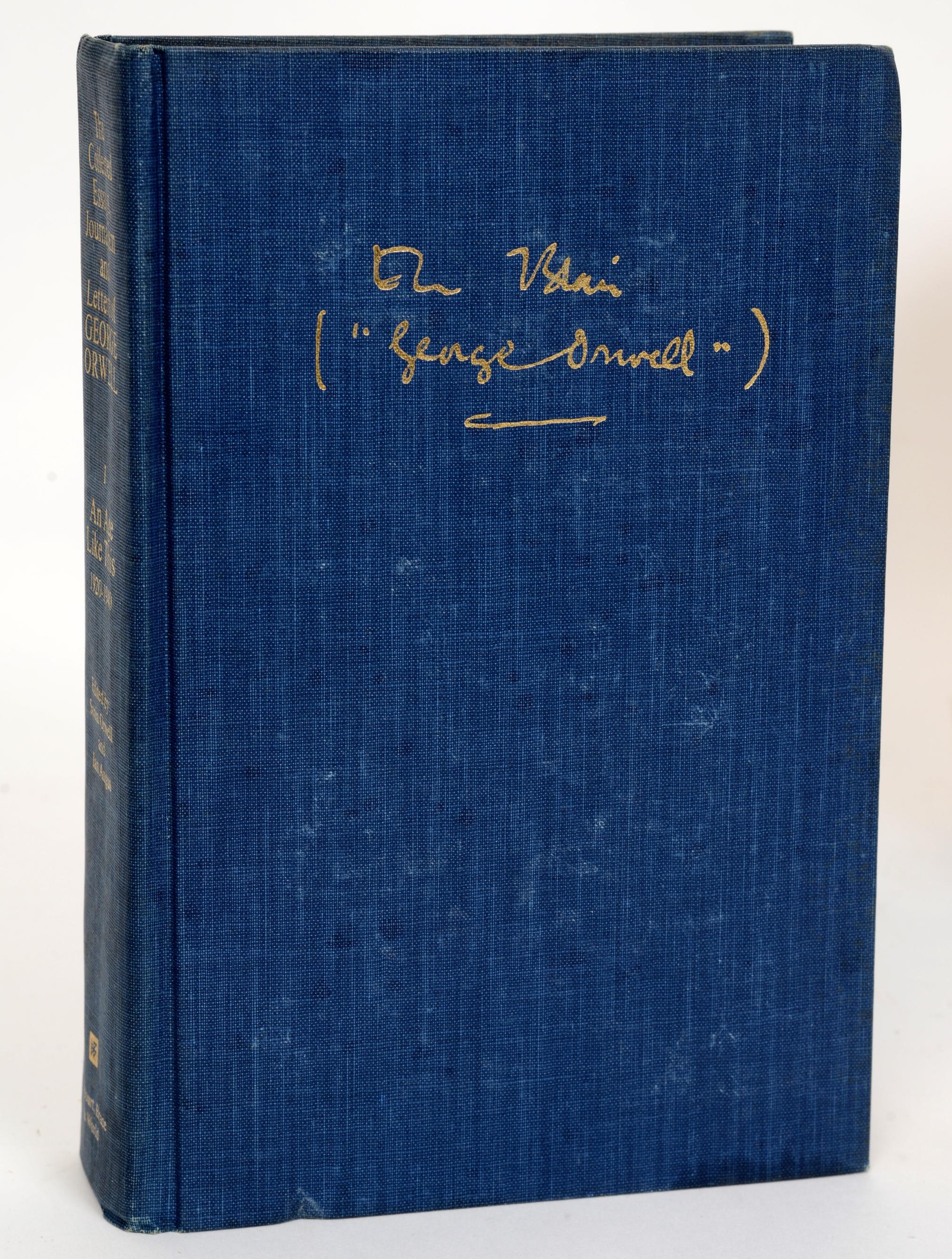 Collected Essays Journalism & Letters of George Orwell in 4 Volumes, 1st Edition 3