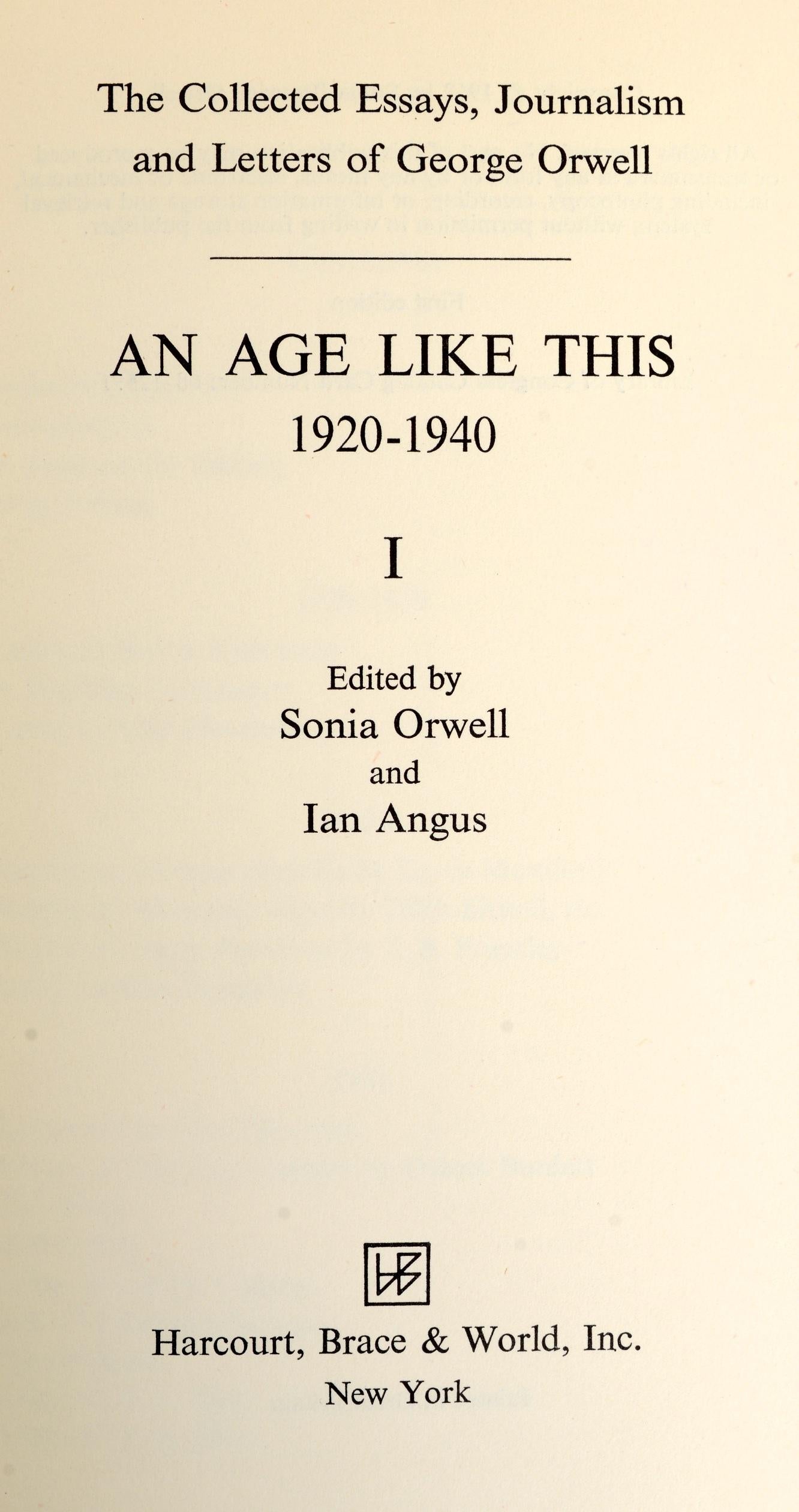 sonia orwell