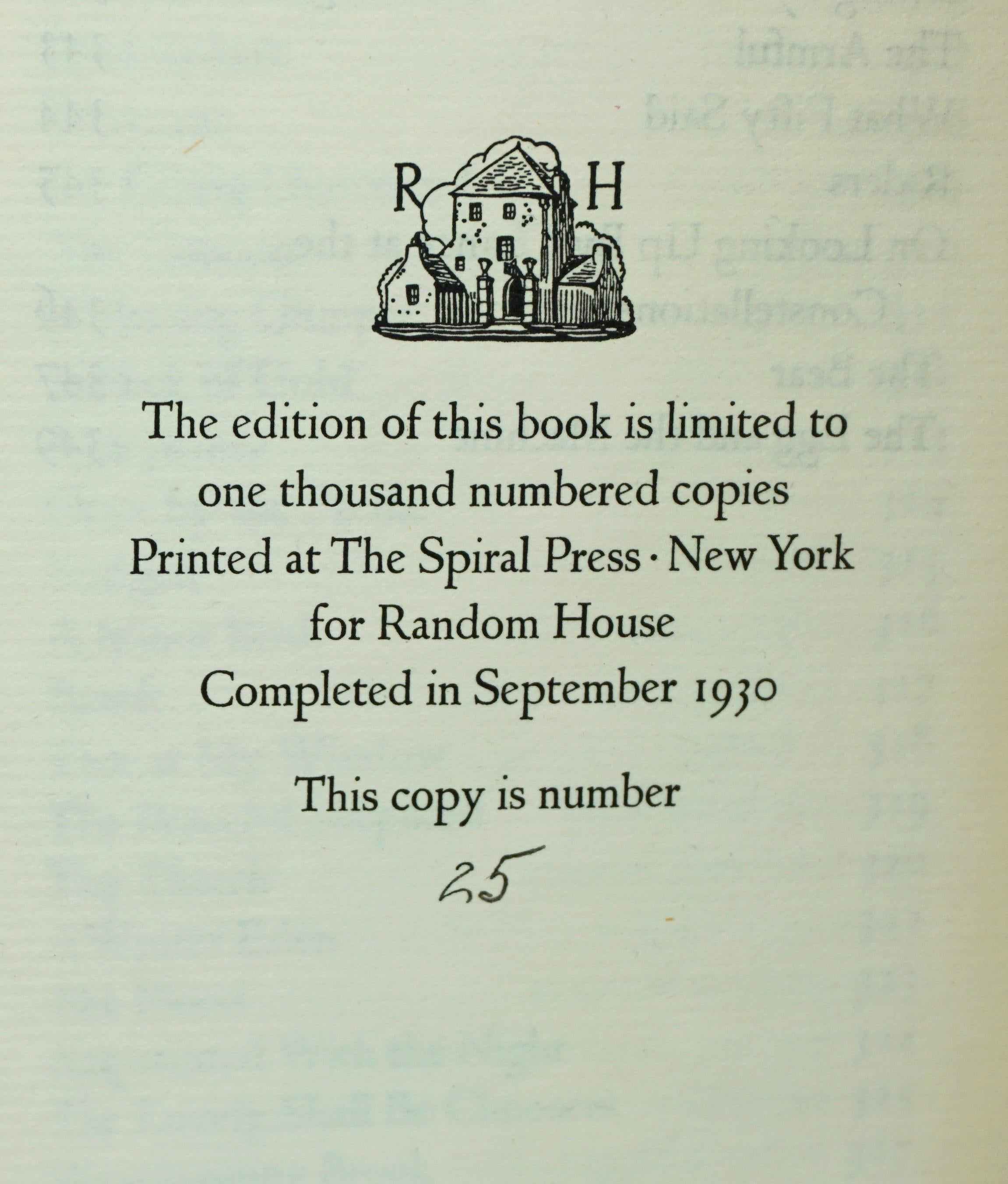 Mid-20th Century Robert Frost Collected Poems Signed First Edition 