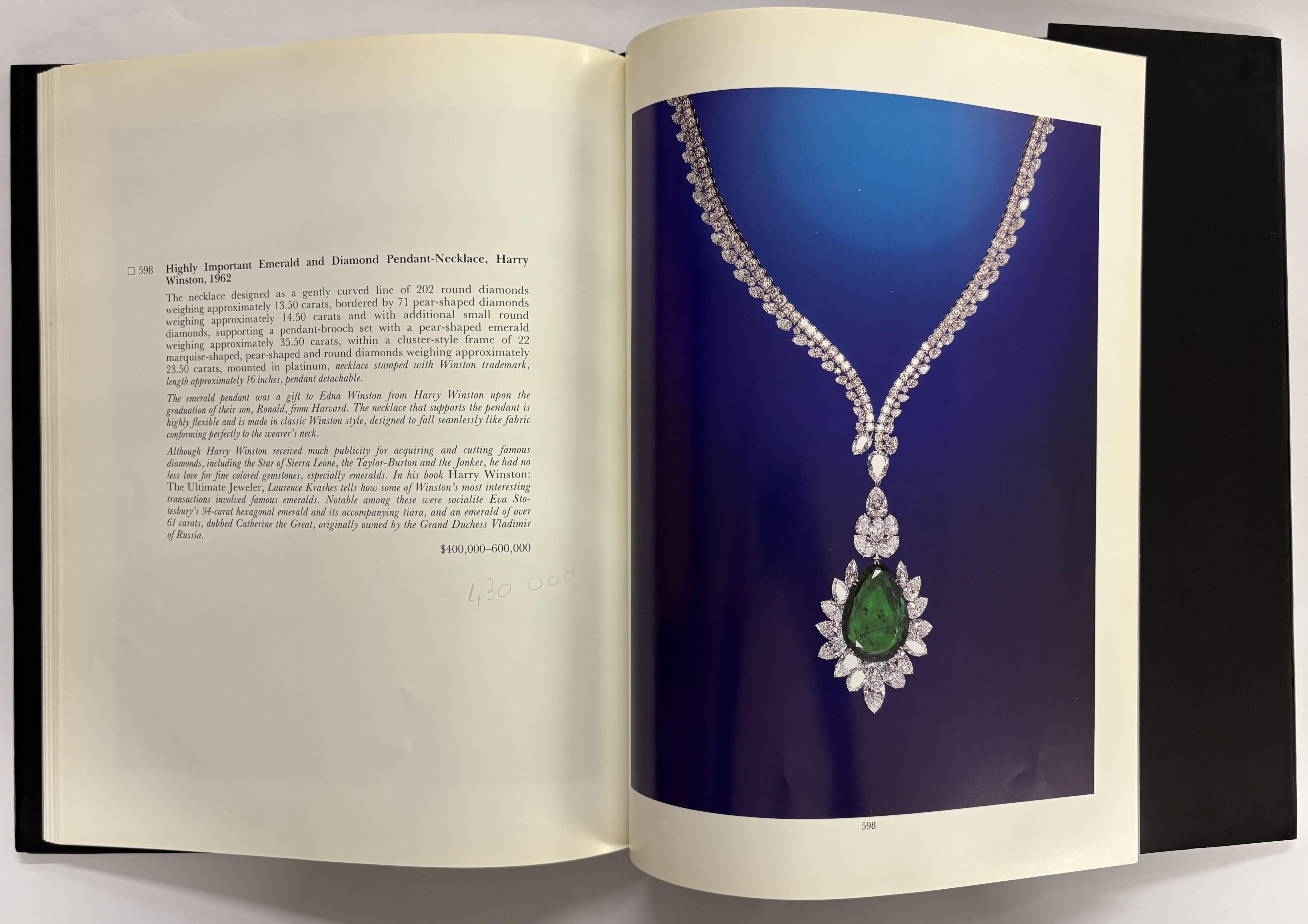 La colección de la difunta Sra. de Harry Winston (Libro) en venta 6