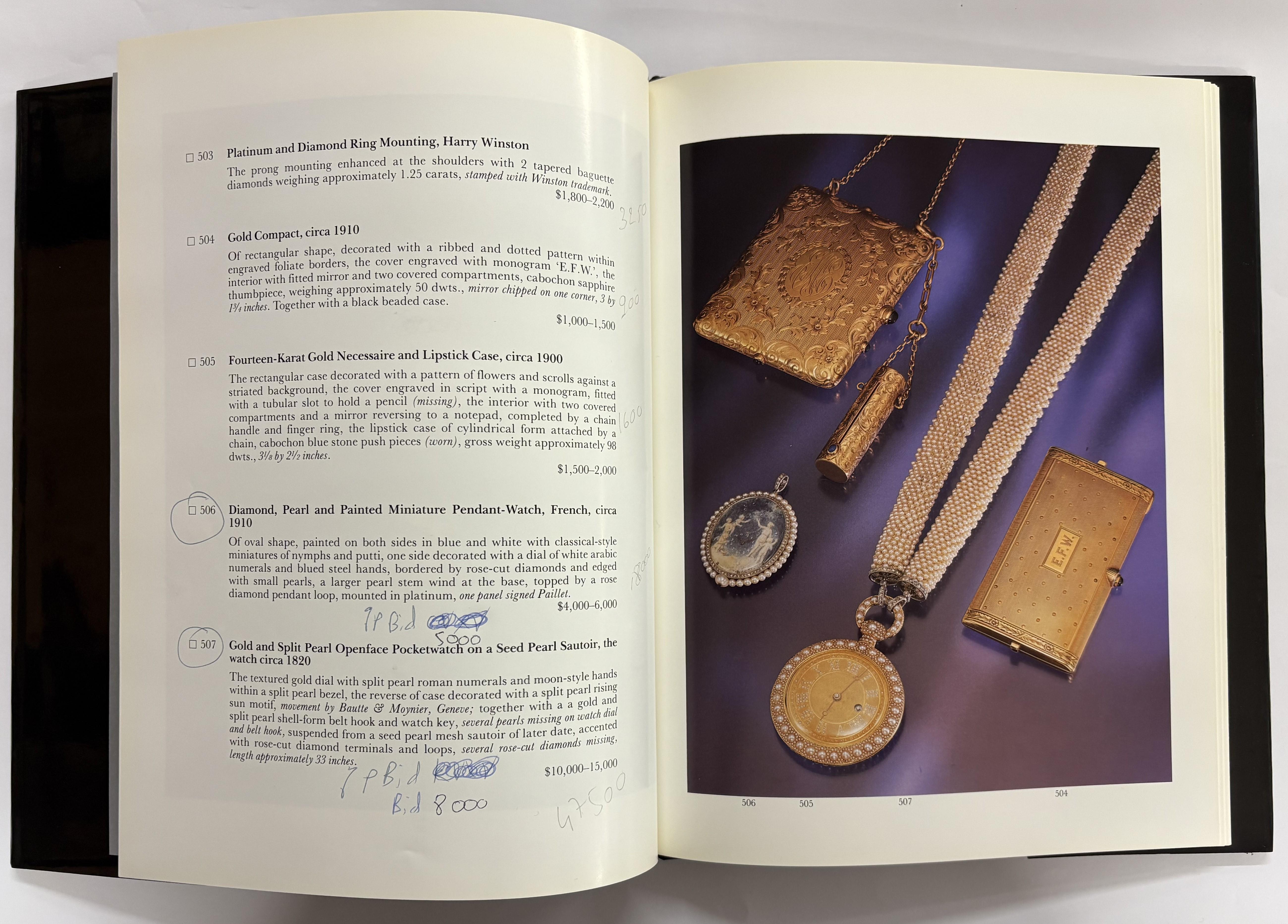 La colección de la difunta Sra. de Harry Winston (Libro) en Bueno estado para la venta en North Yorkshire, GB