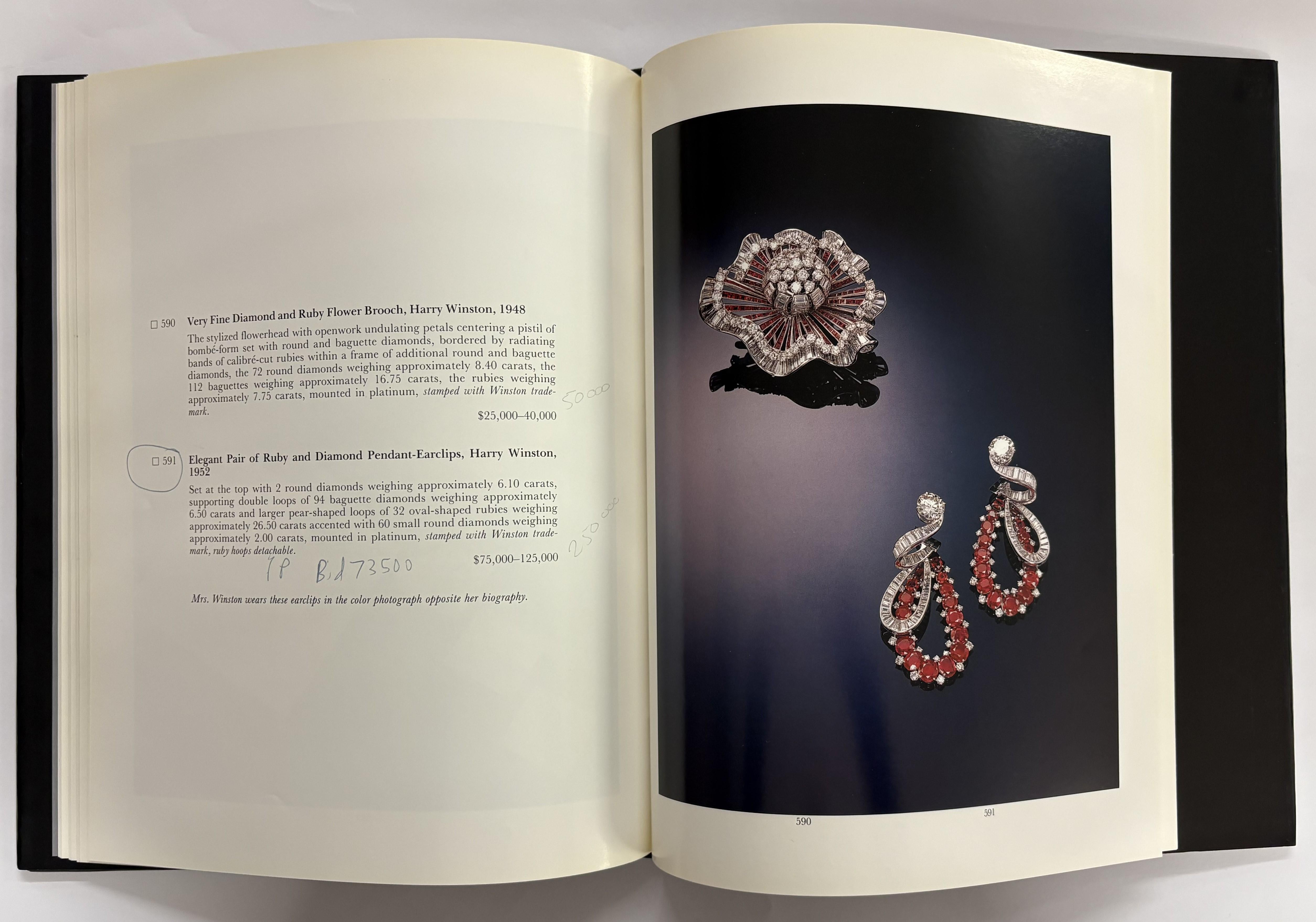 La colección de la difunta Sra. de Harry Winston (Libro) en venta 4