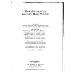 Vintage Sothebys Catalogue: The Collection of the Late Mrs Harry Winston, 1992 (Book)