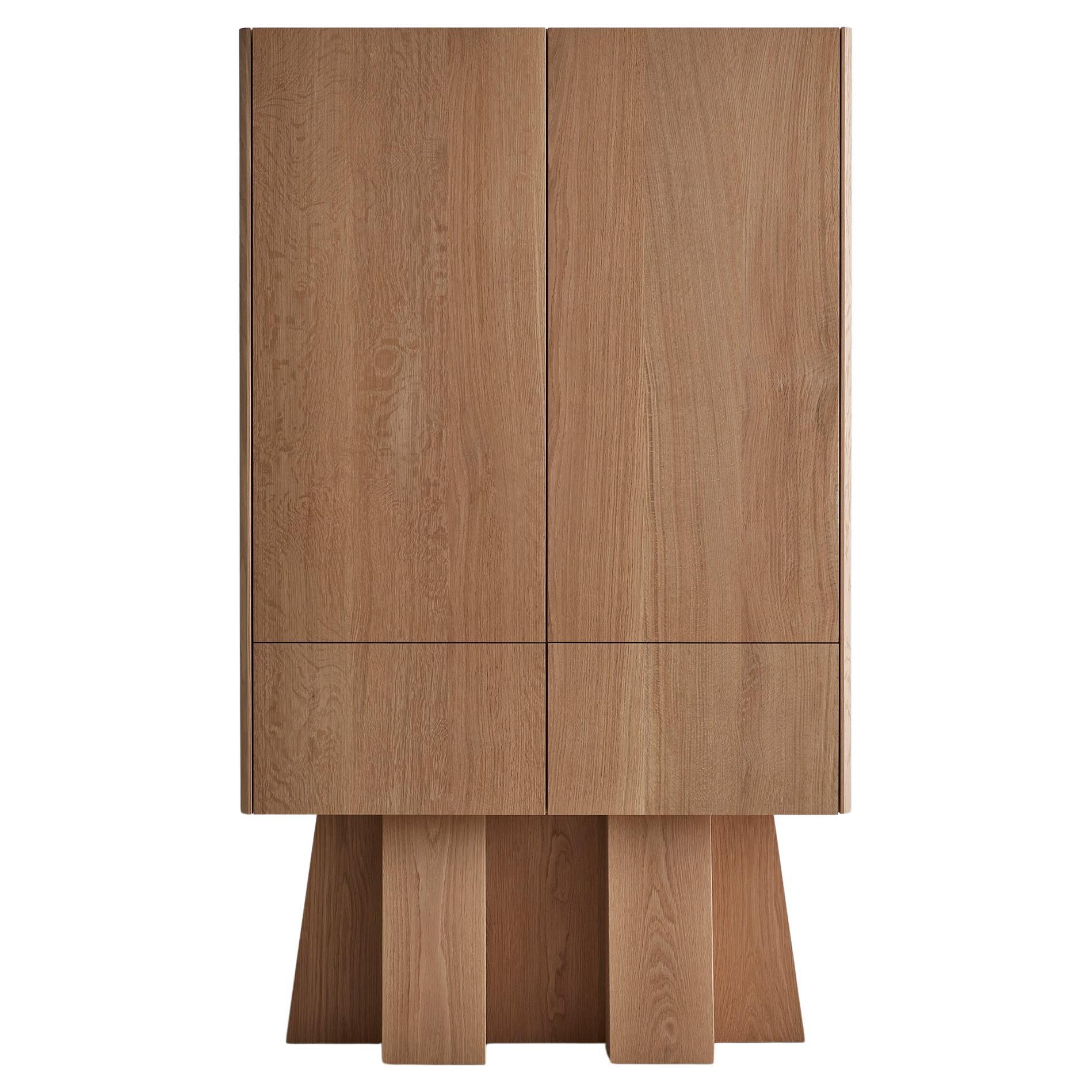 The Collector
s Cabinet Varnished Hardwood Cupboard by Bowen Liu