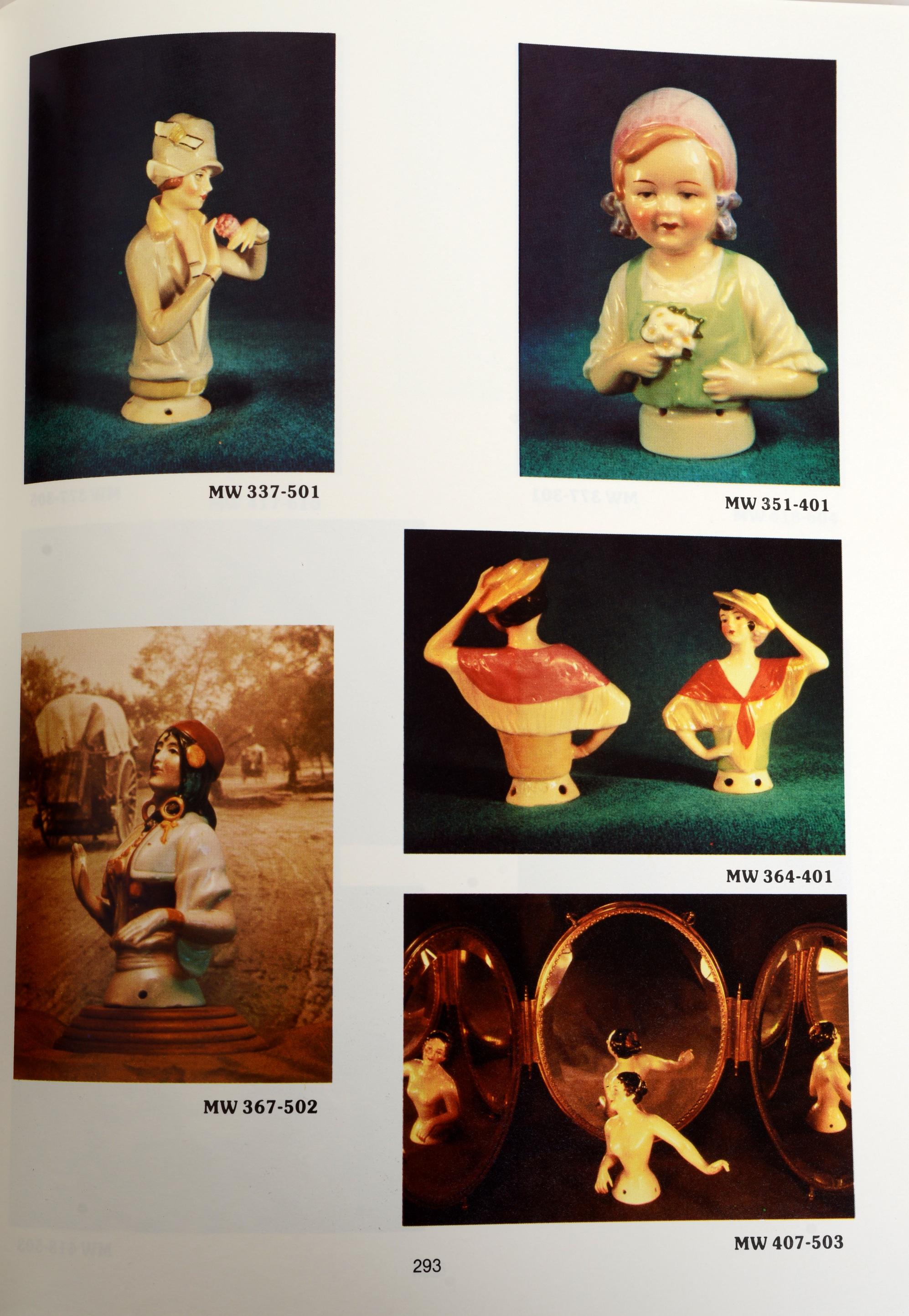 Late 20th Century Collector's Encyclopaedia of Half Dolls by Norma Werner, First Edition For Sale