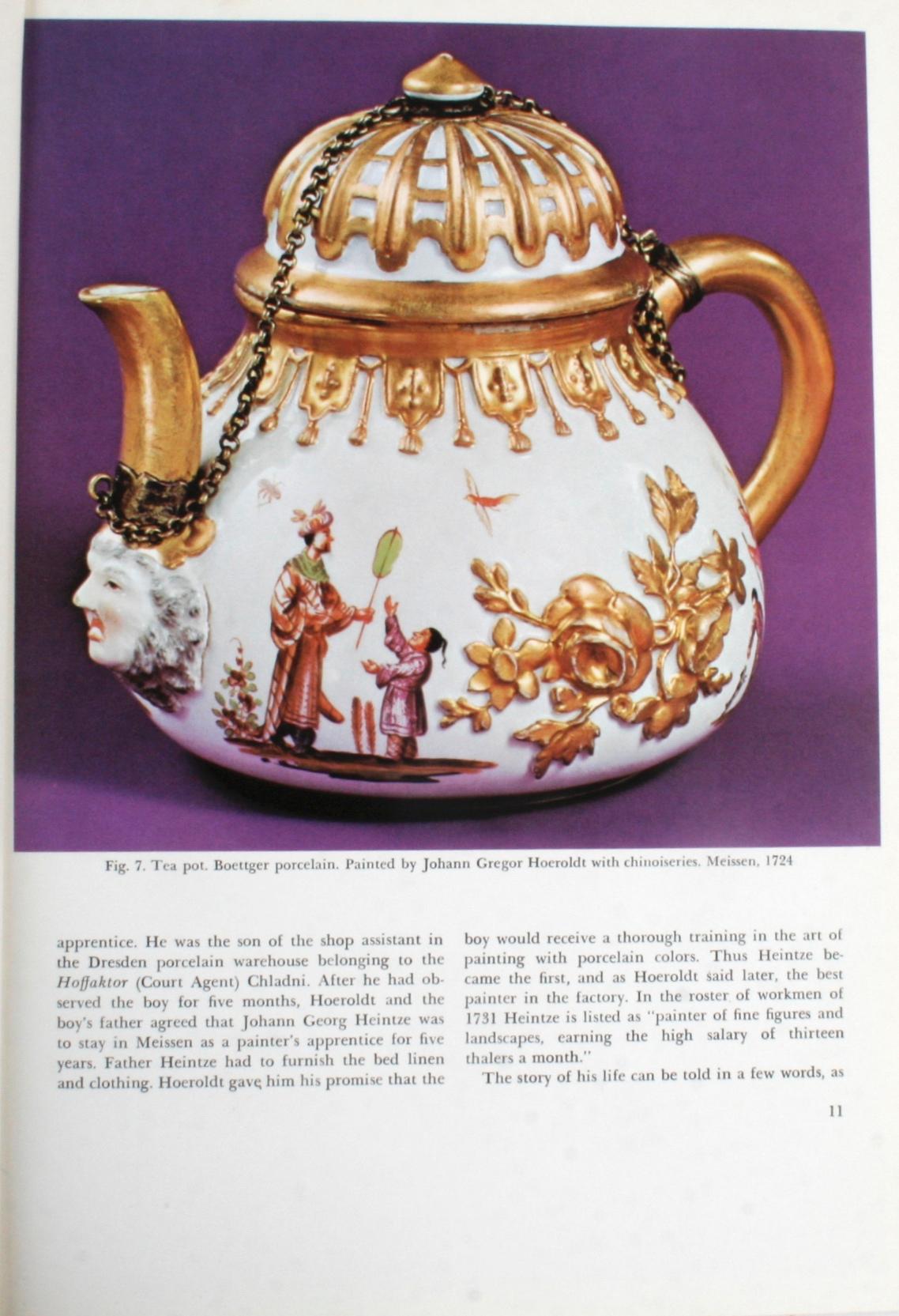 20th Century The Color Treasury of 18th Century Porcelain, 1st Edition