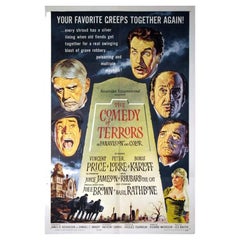 Vintage The Comedy of Terrors, Unframed Poster, 1964 R