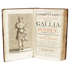The Commentaries of C. Julius Caesar of his Wars in Gallia. 1677 - FIFTH EDITION