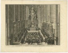 The Communion of the Lutherans in the Minorite Church in Augsburg, Germany, 1730