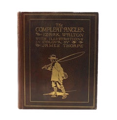 The Compleat Angler by Izaak Walton, Illustrated and Signed by J. Thorpe, 1911