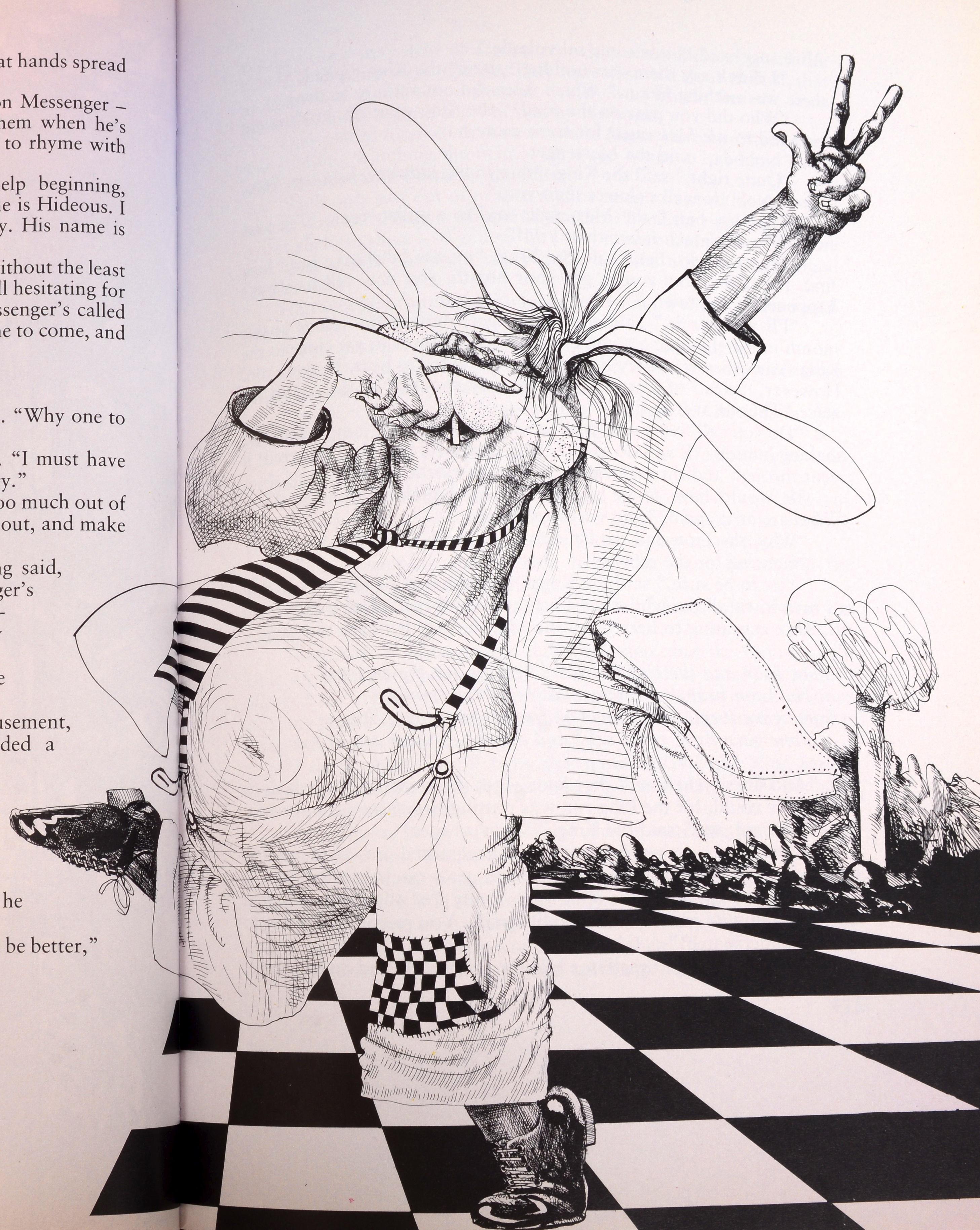 The Complete Alice & The Hunting of the Snark (Alice et la chasse au singe), illustré par Ralph Steadman en vente 10