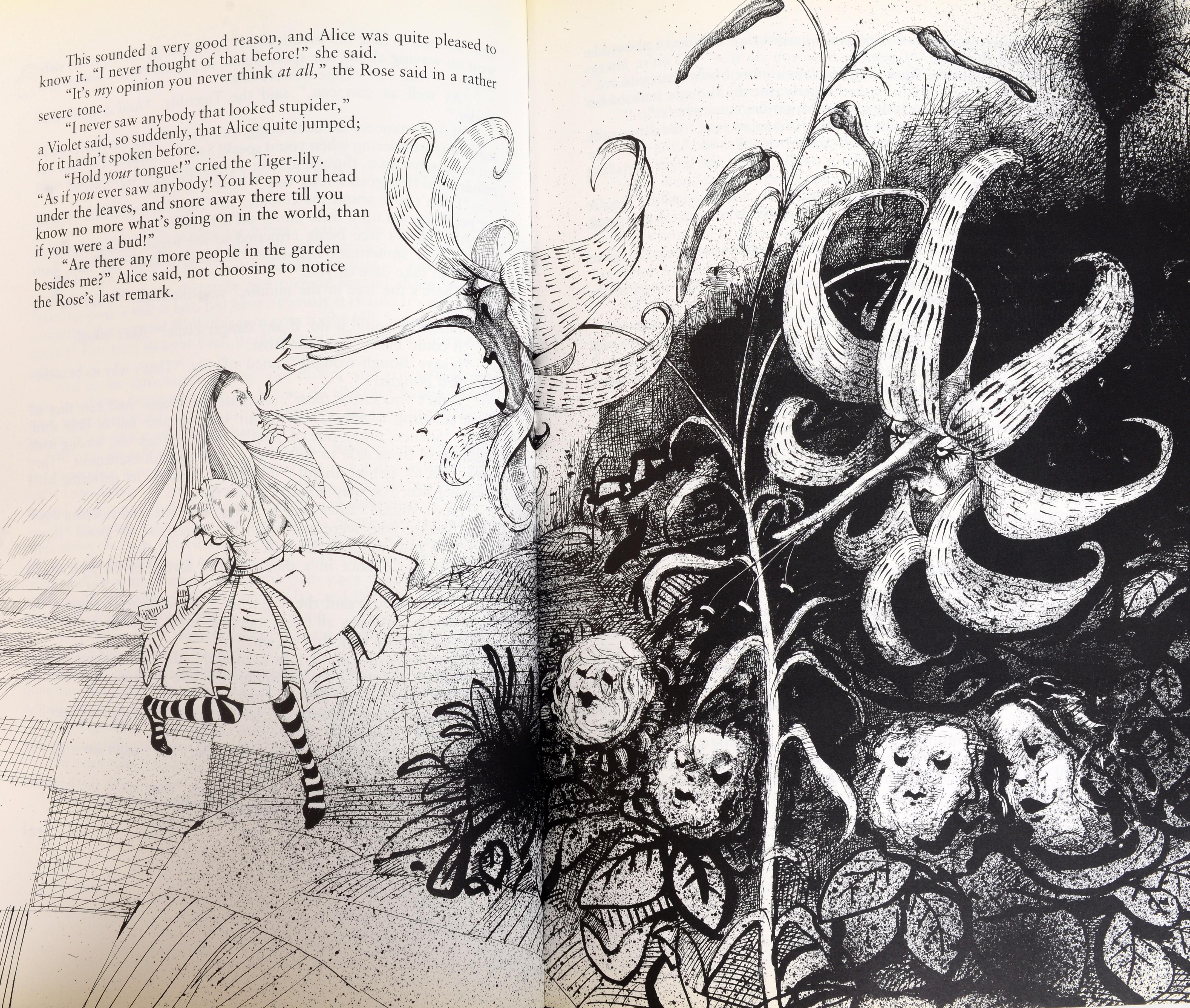 Fin du 20e siècle The Complete Alice & The Hunting of the Snark (Alice et la chasse au singe), illustré par Ralph Steadman en vente