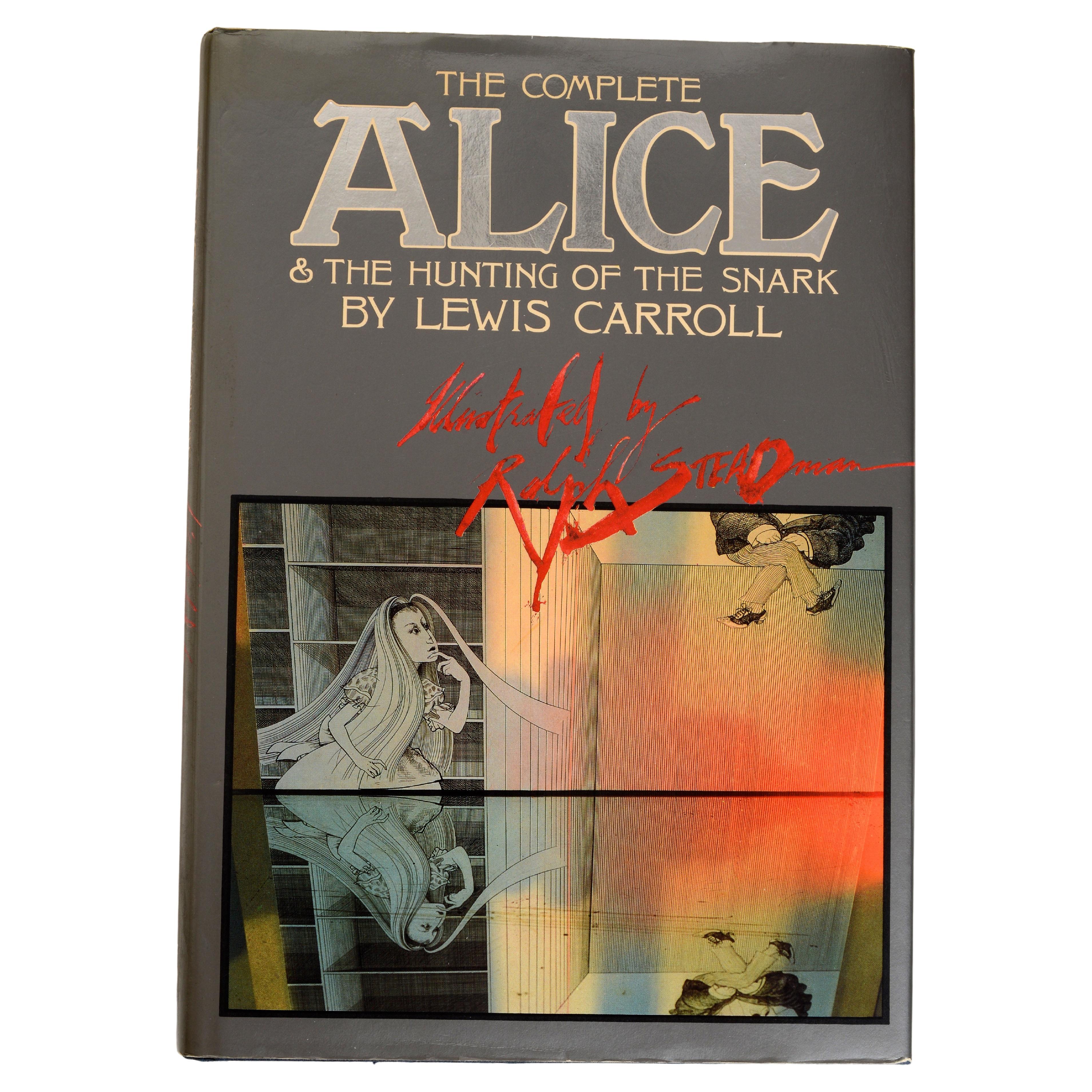 The Complete Alice & The Hunting of the Snark (Alice et la chasse au singe), illustré par Ralph Steadman en vente