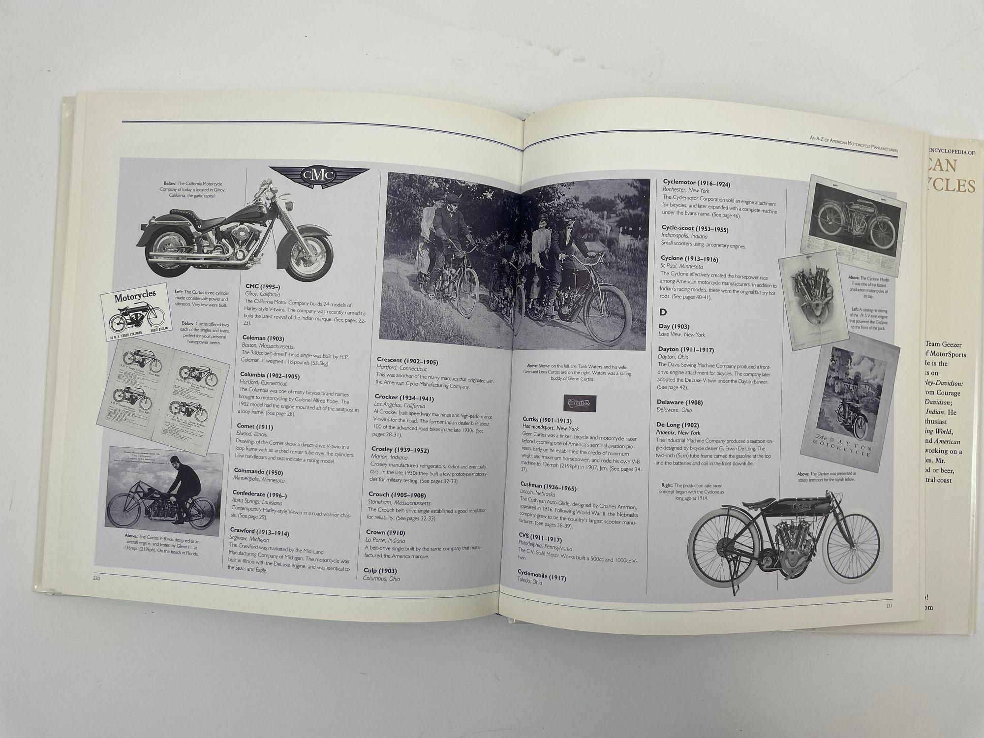 The Complete Illustrated Encyclopedia of American Motorcycles by Tod Rafferty For Sale 11