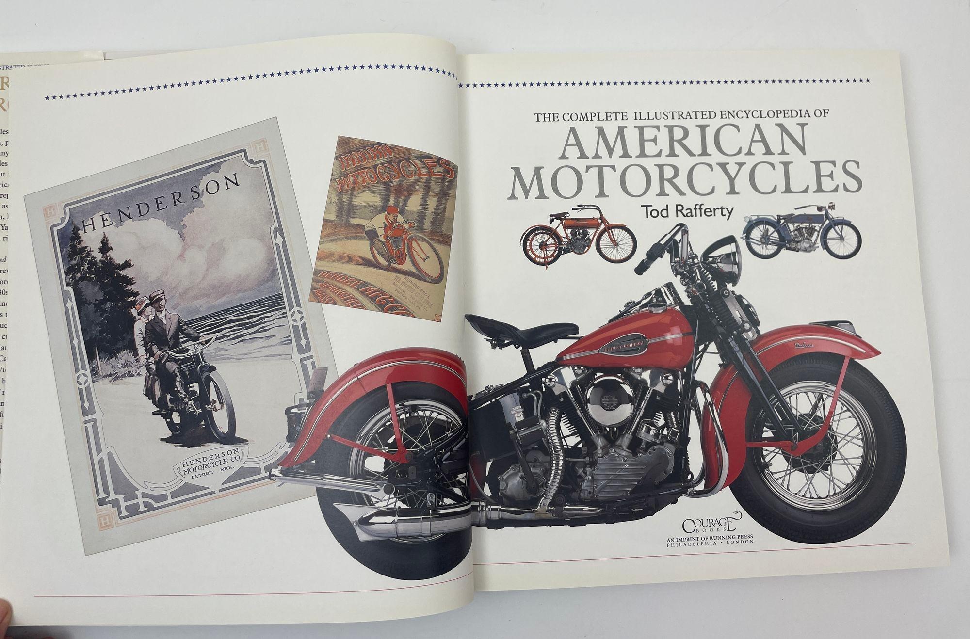 The Complete Illustrated Encyclopedia of American Motorcycles by Tod Rafferty For Sale 2