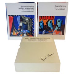 The Complete Jacob Lawrence - Over the Line / Catalogue Raisonne - 1st Edition 