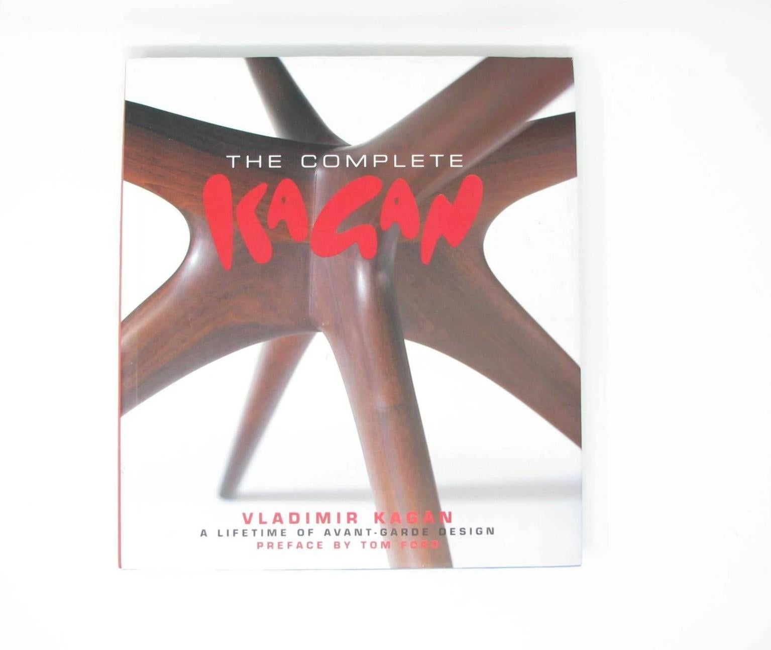 The Complete Kagan: Vladimir Kagan — A Lifetime of Avant-Garde Design. First edition. Signed by Kagan. Excellent condition. Hardback. 1st complete compendium of Kagan's life and work and includes dozens of never before published photographs and