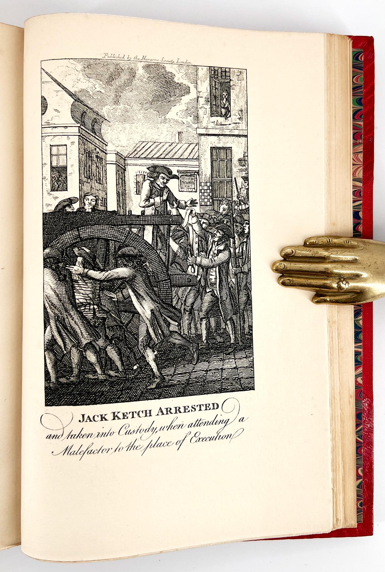 The Complete Newgate Calendar. Stories of sin, crime, criminals - 5 vol. illustr For Sale 5